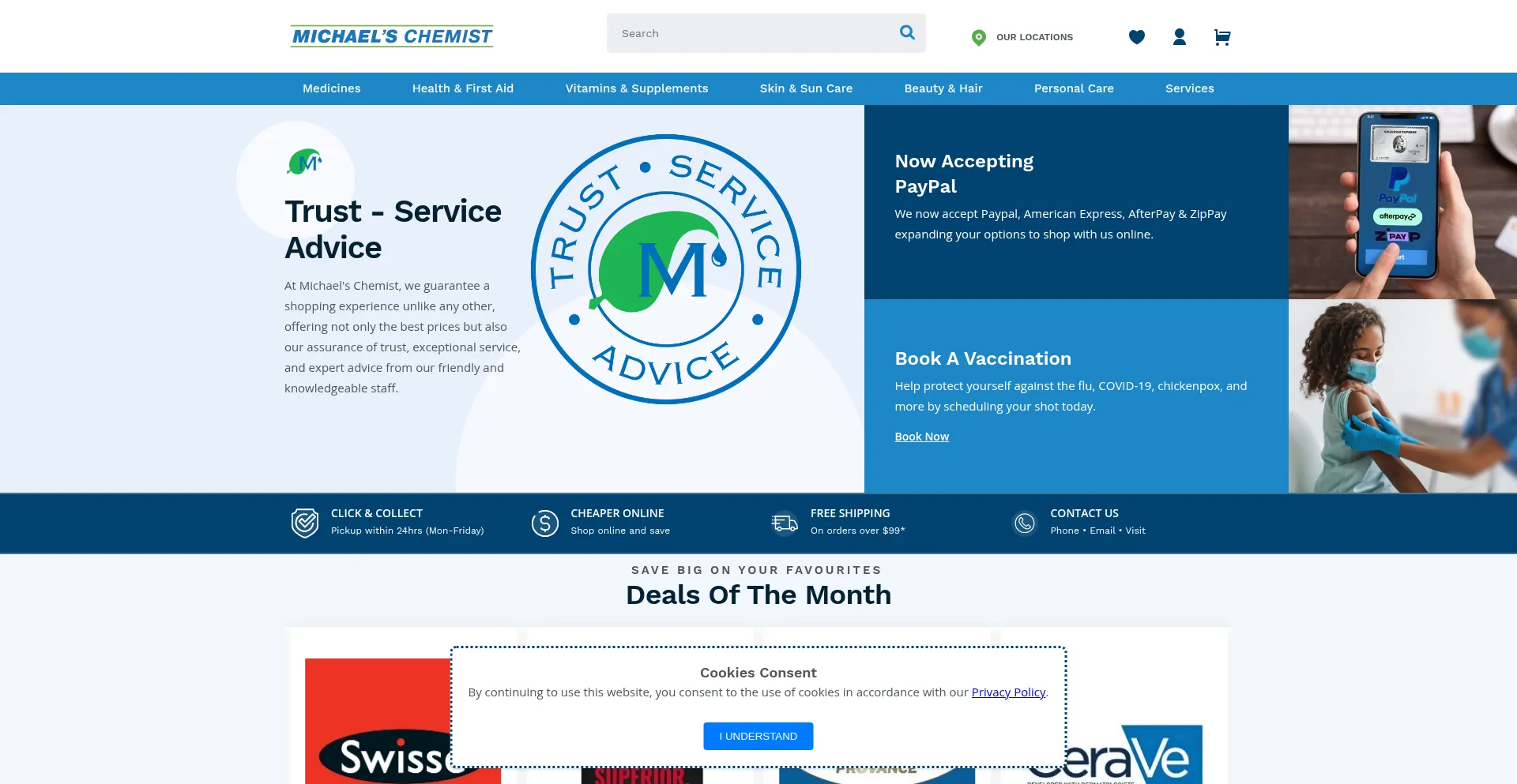 Is Michaelschemist.com.au Safe?