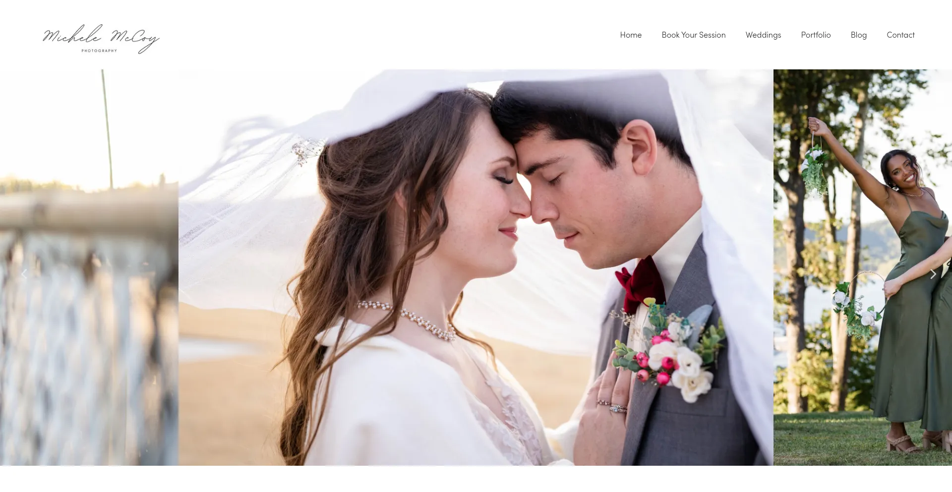 Michelemccoyphotography.com Screenshot