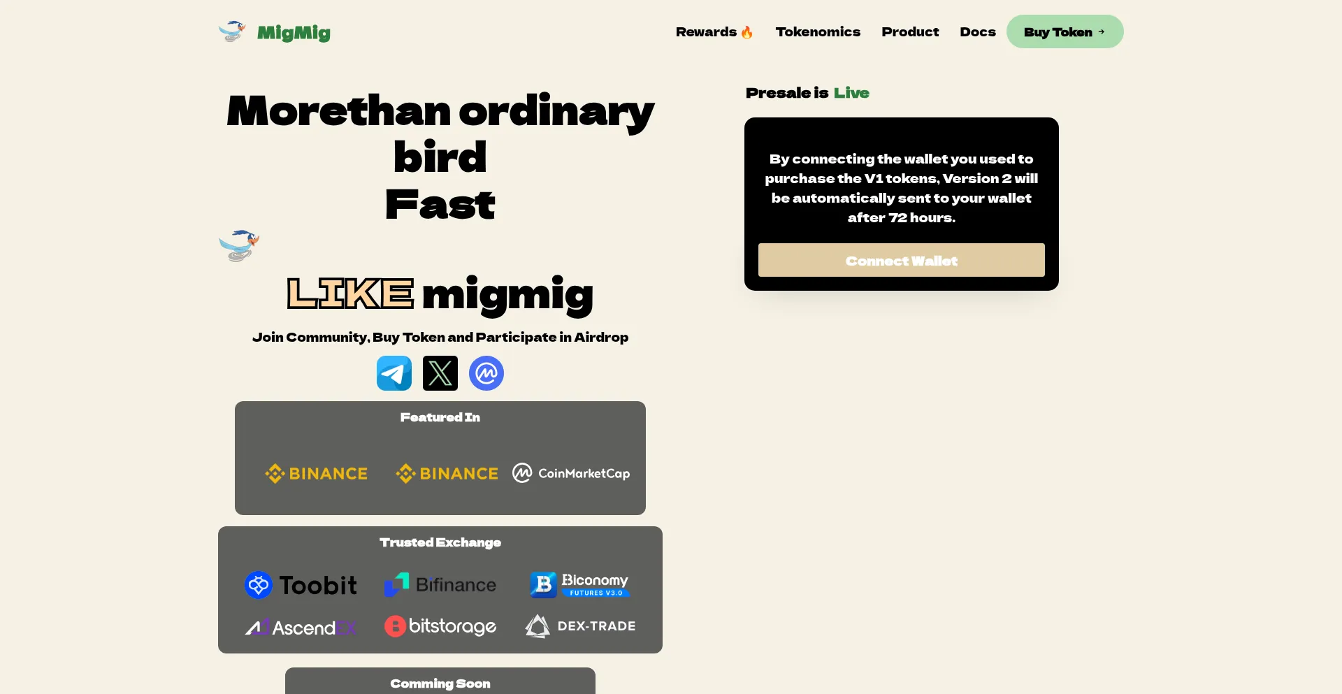Migmigcoin.com