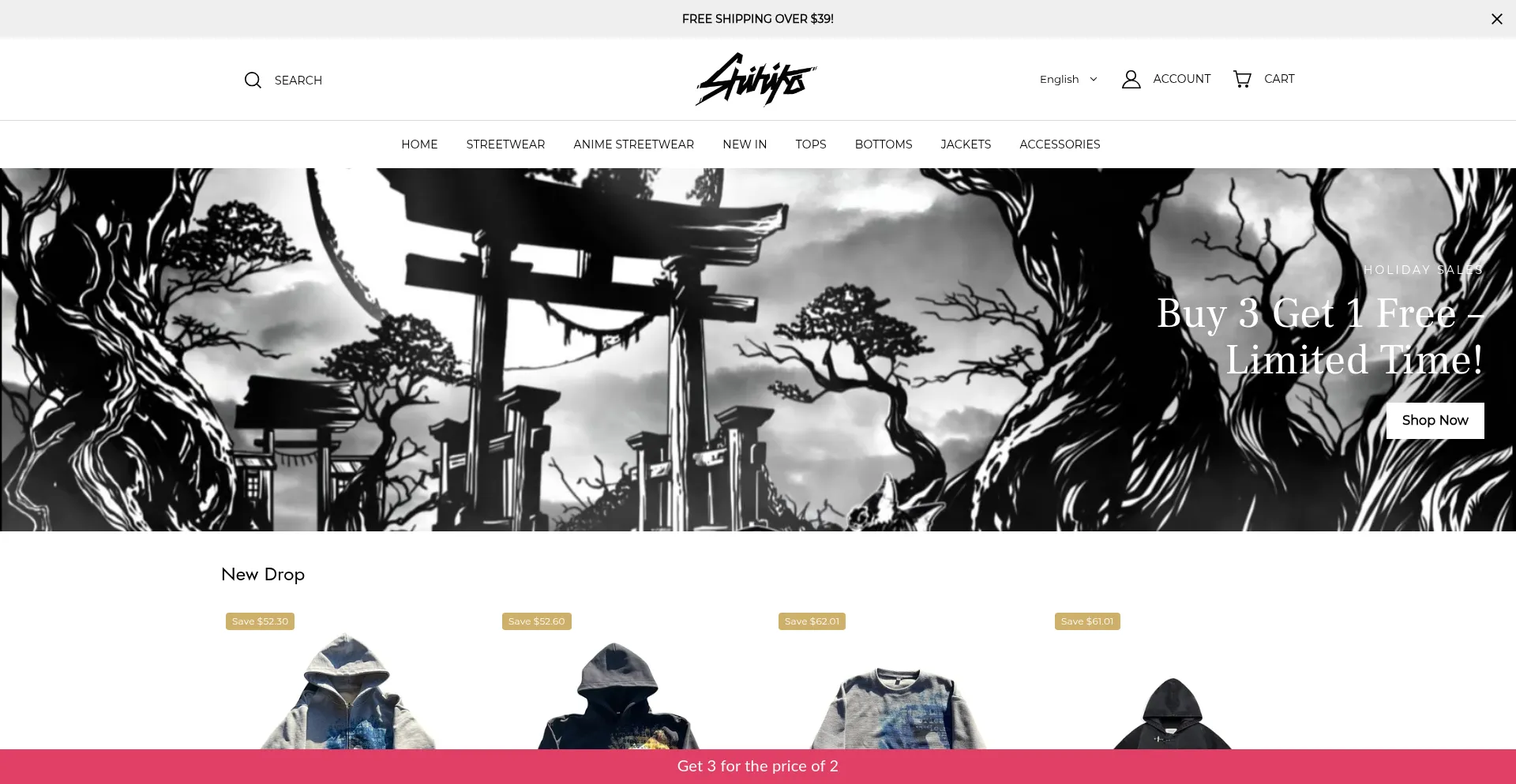 Website screenshot of Migoinol.com