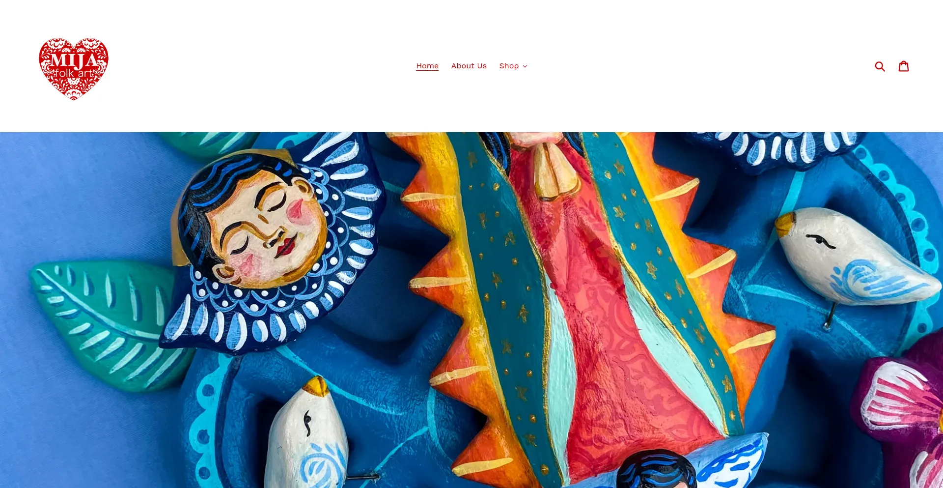Mijafolkart.com Screenshot