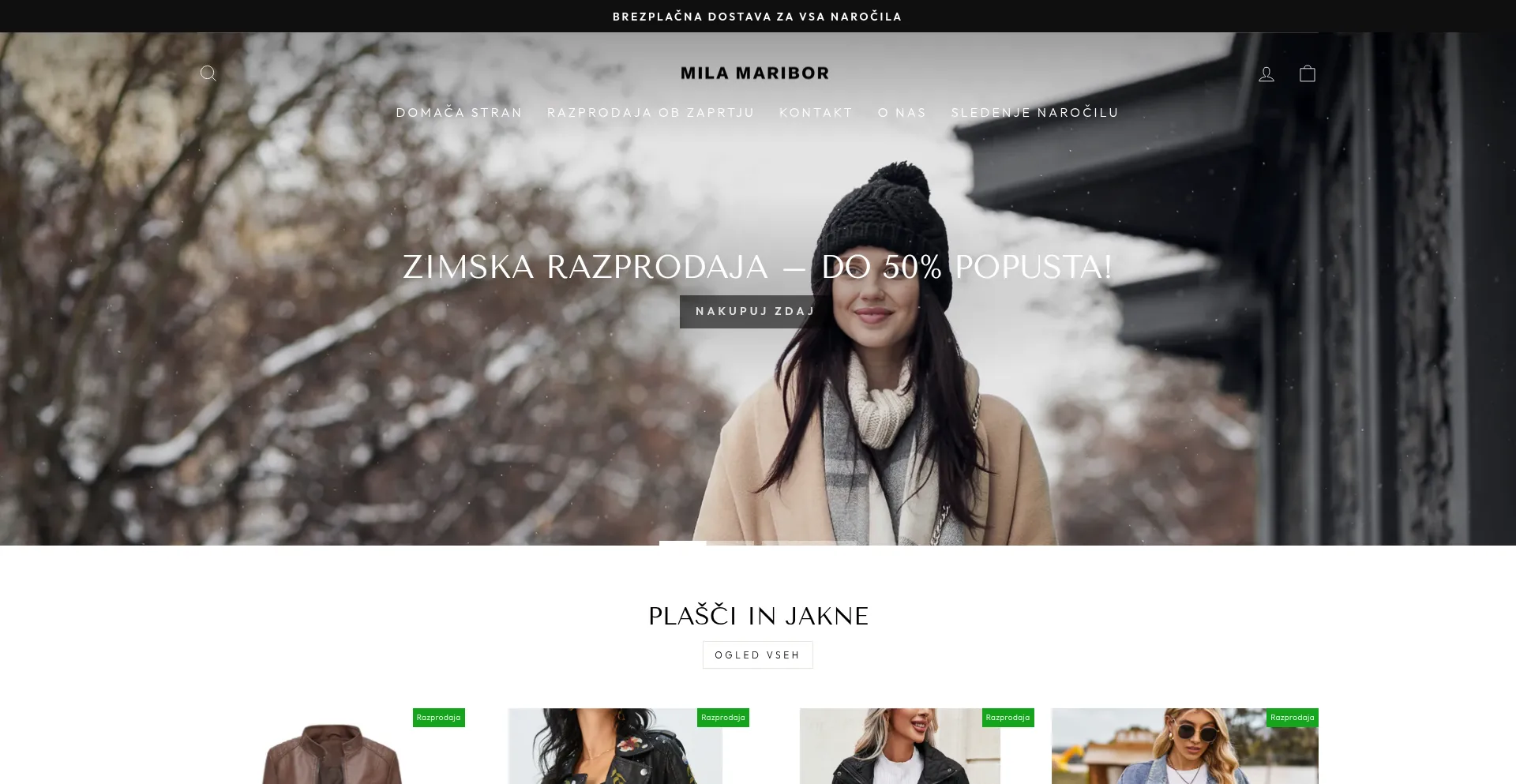 Mila-maribor.com Screenshot