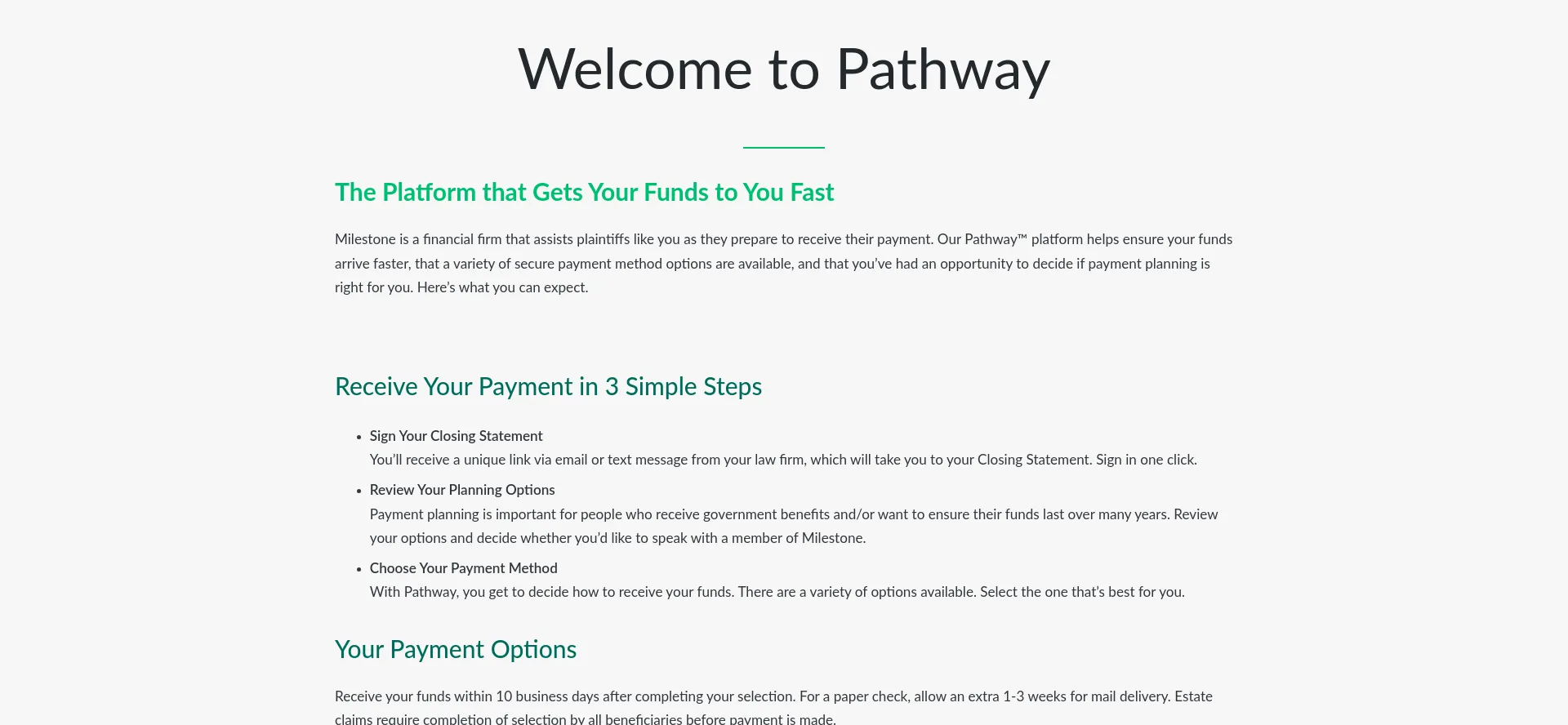 Milestonepathway.com