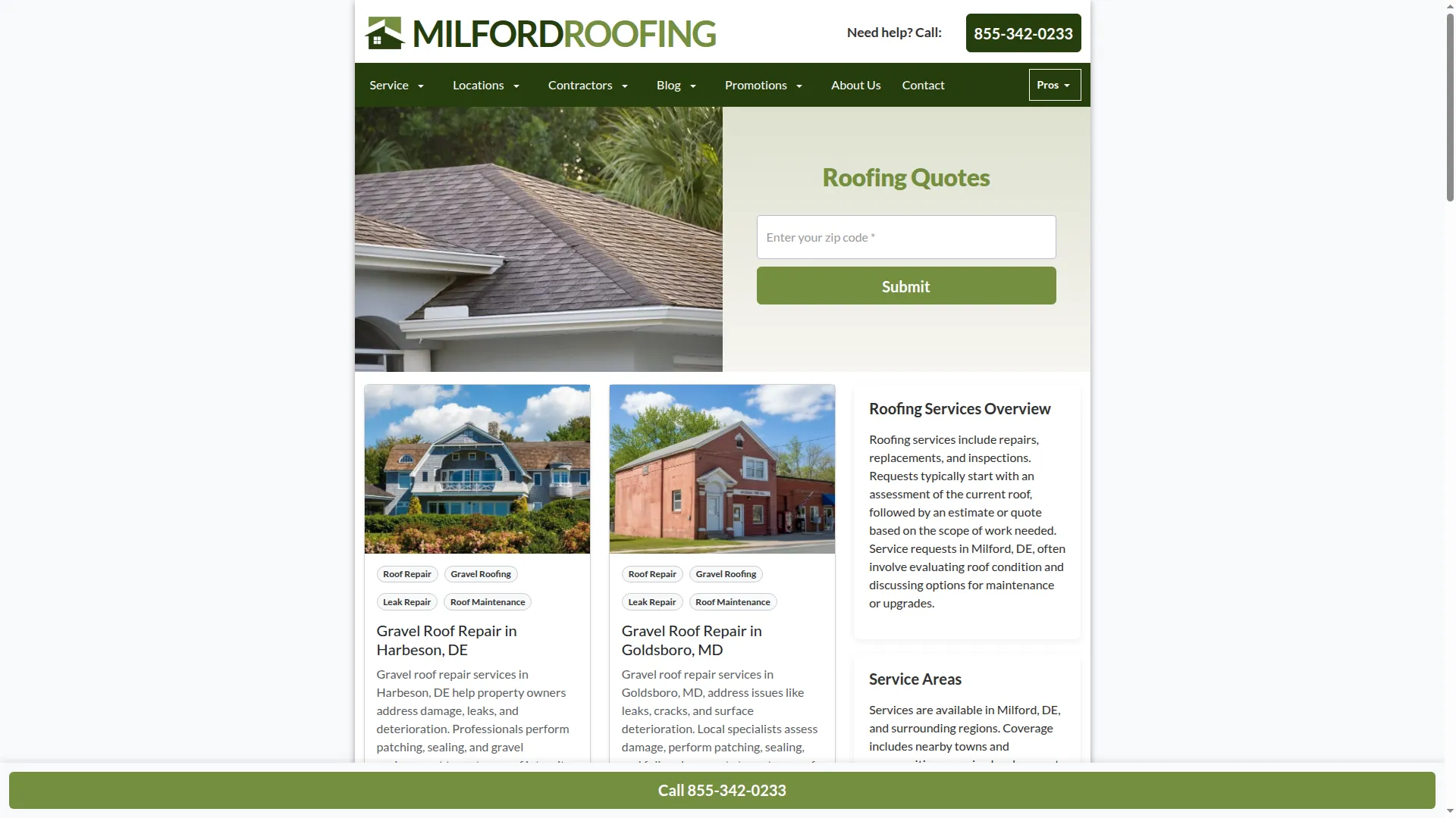 Milfordroofservice.com