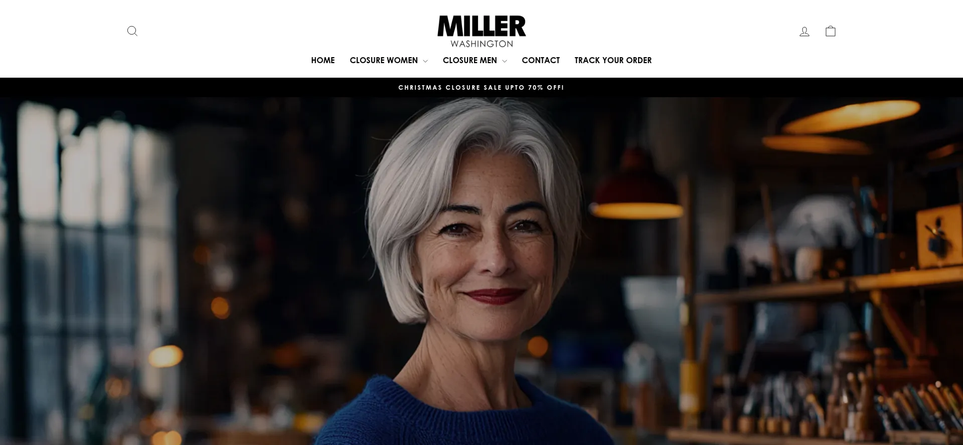 Website screenshot of Miller-washington.com
