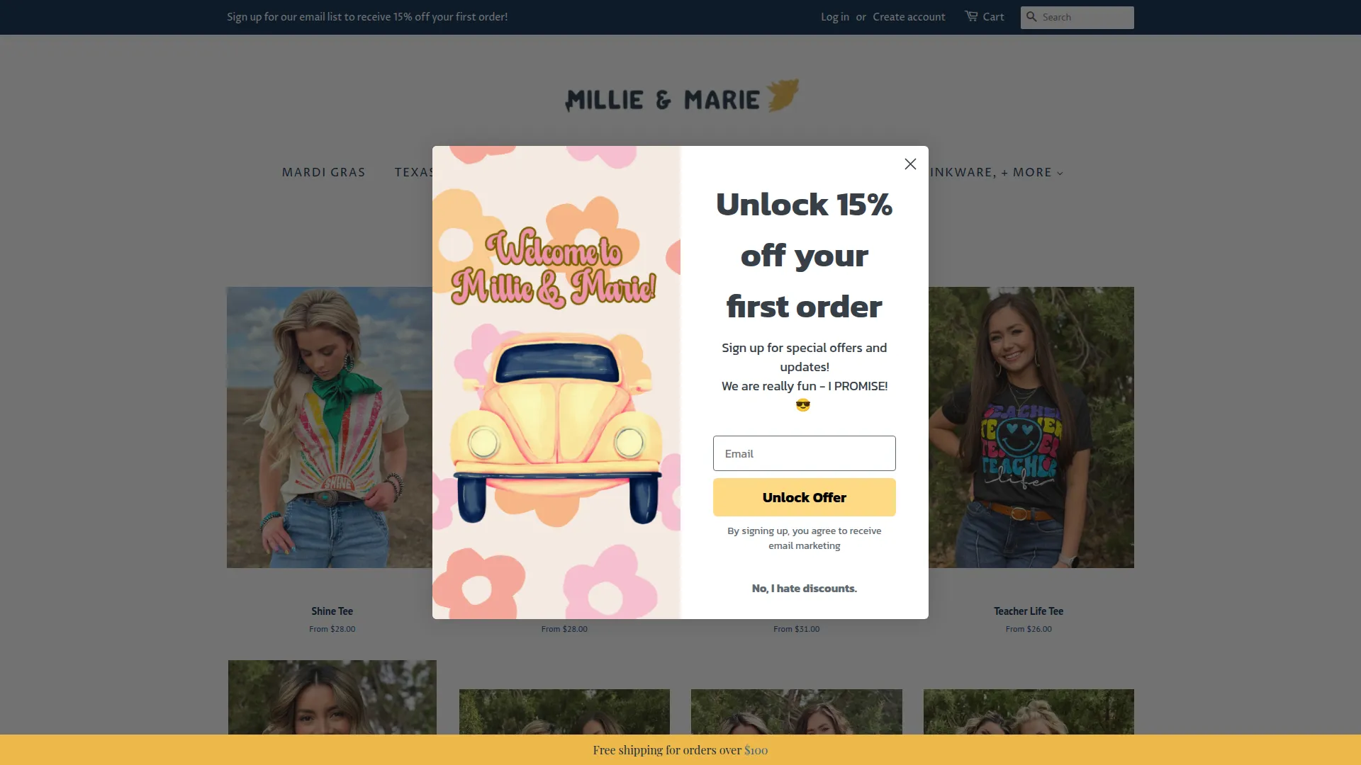 Millieandmarie.com