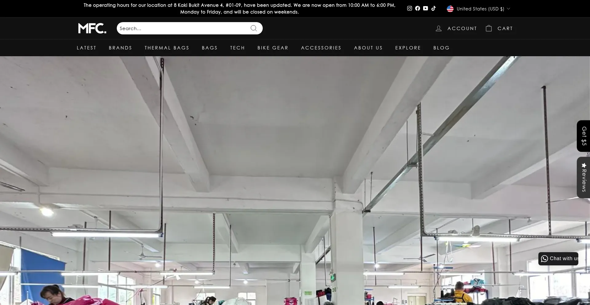 Website screenshot of Millionfactoryclub.com