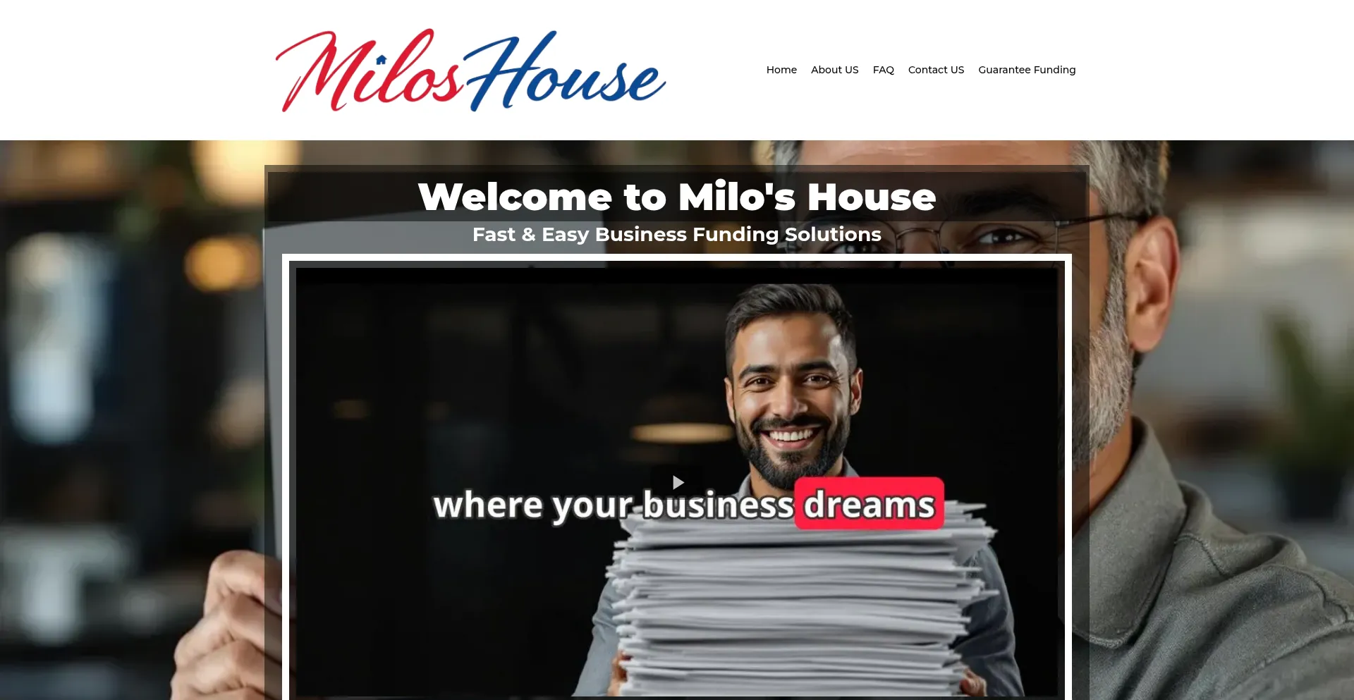 Miloshouse.org Screenshot