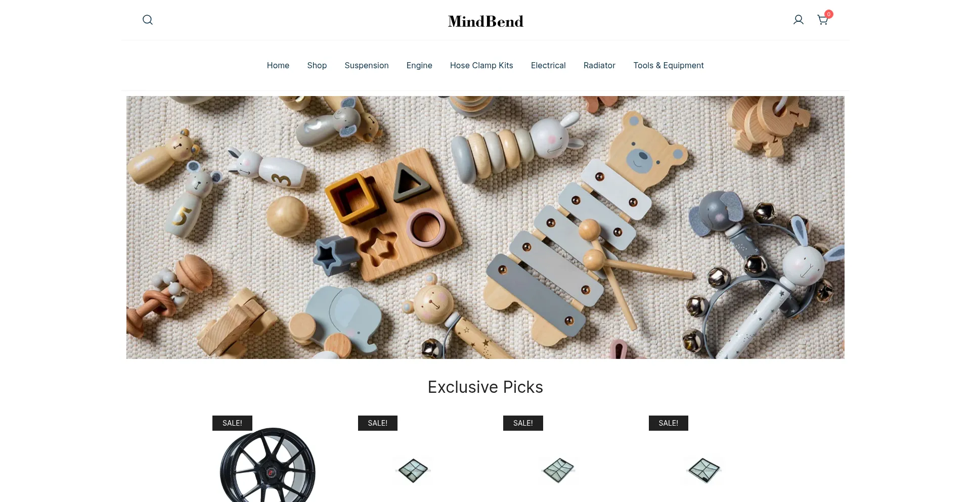 Mindbenderstoys.com Screenshot