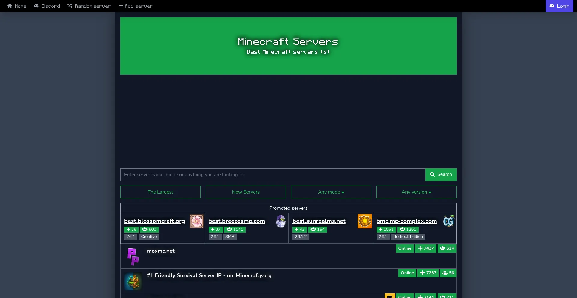 Minecraft-servers.gg