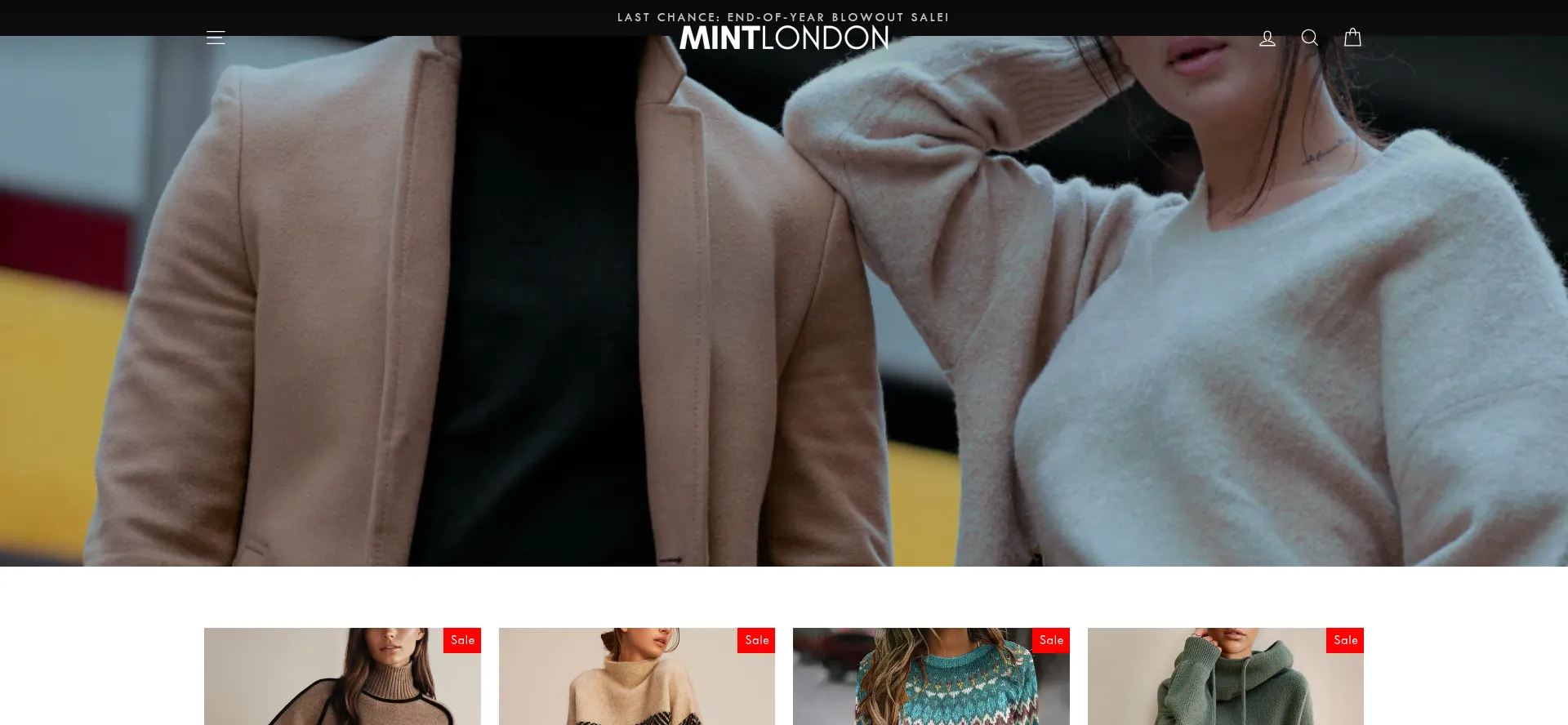 Mint-london.com Screenshot