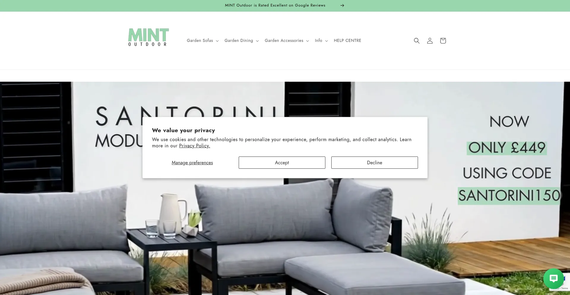 Mint-outdoor.com Screenshot