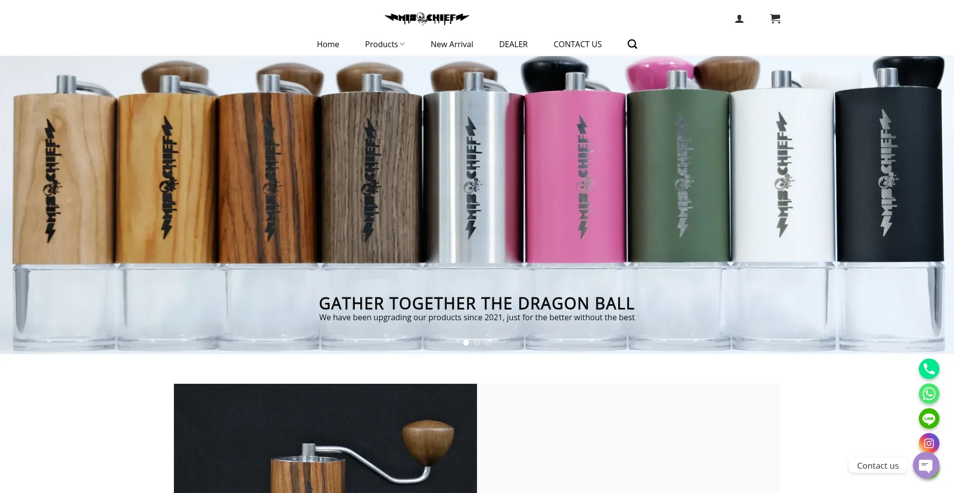 Mischiefworkshop.com Screenshot