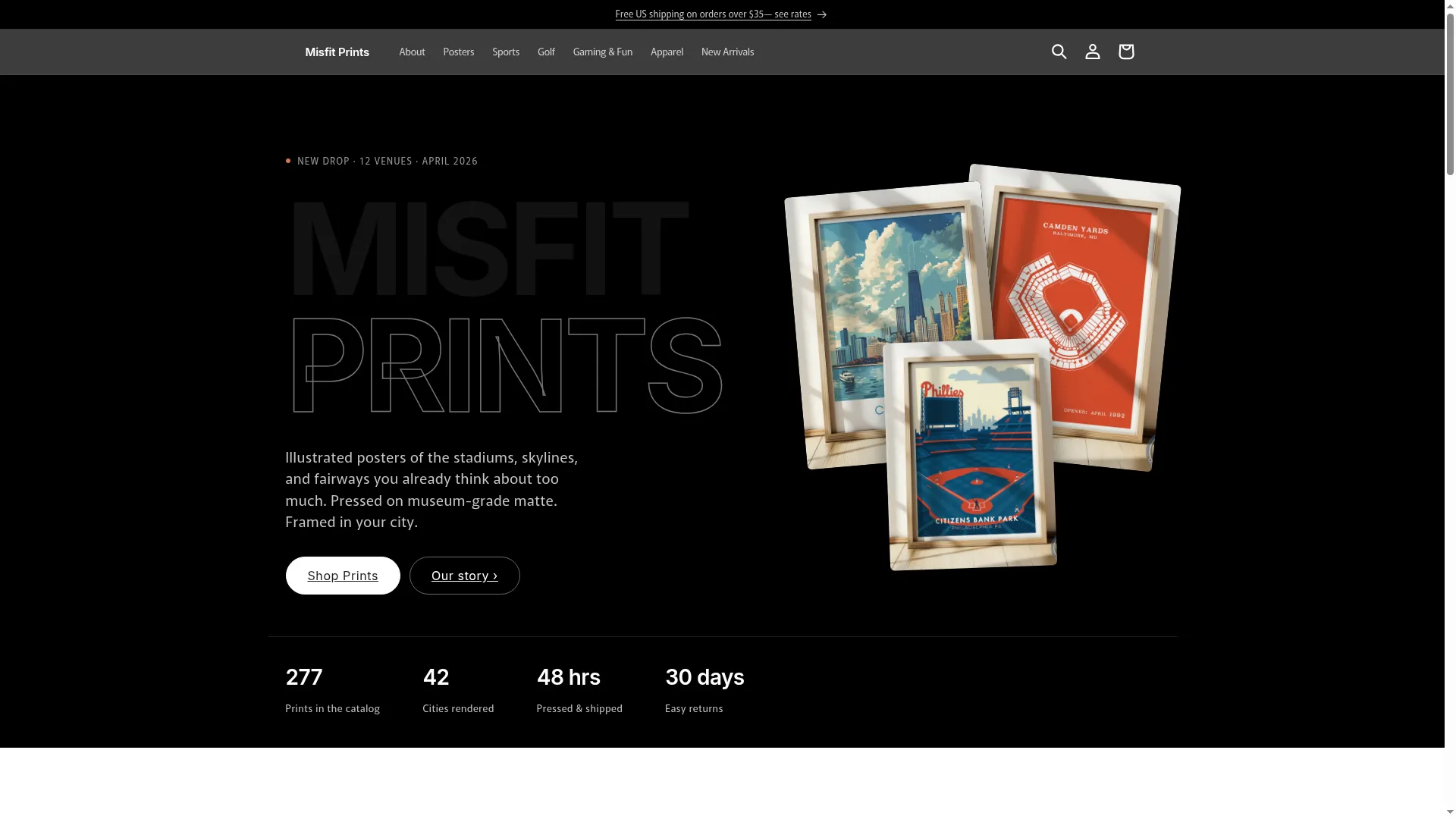 Misfitprints.com