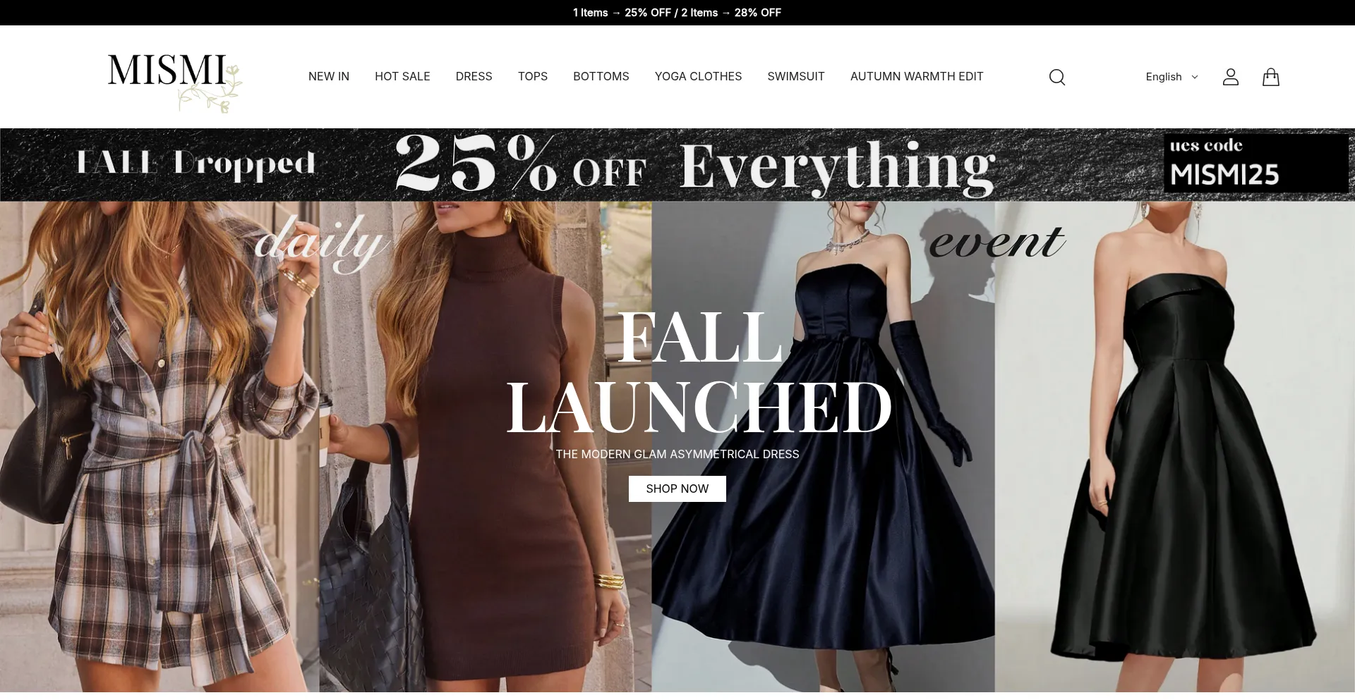 Mismiboutique.com Screenshot