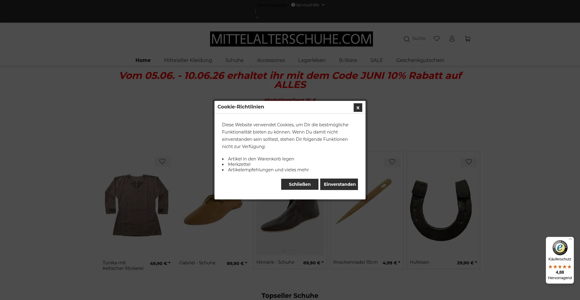 Mittelalterschuhe.com
