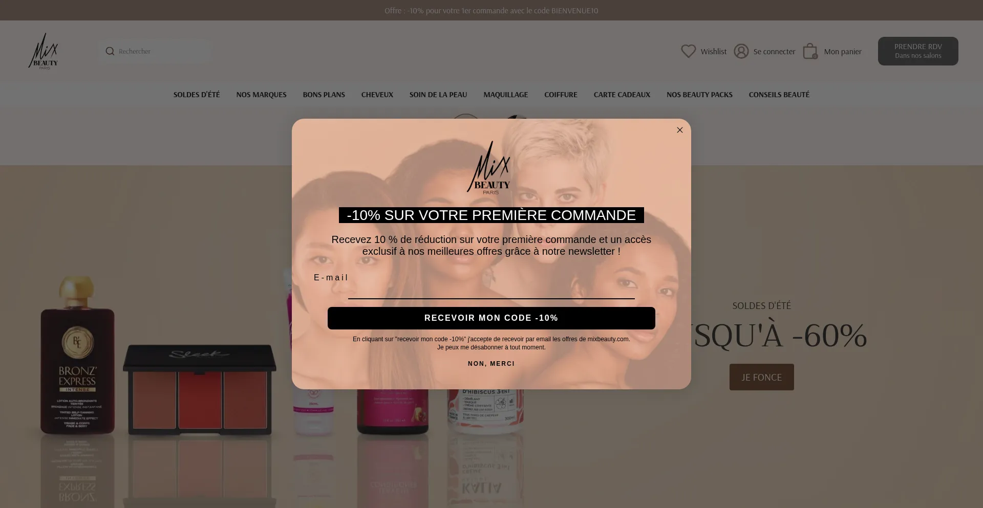 Mixbeauty.com Screenshot