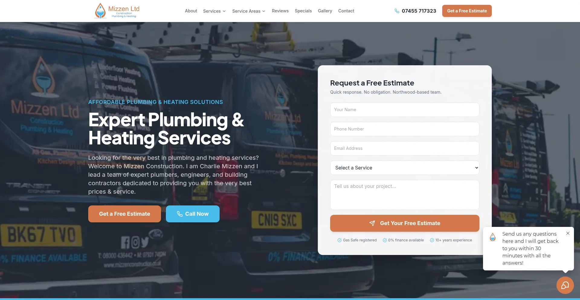 Mizzenconstruction.co.uk