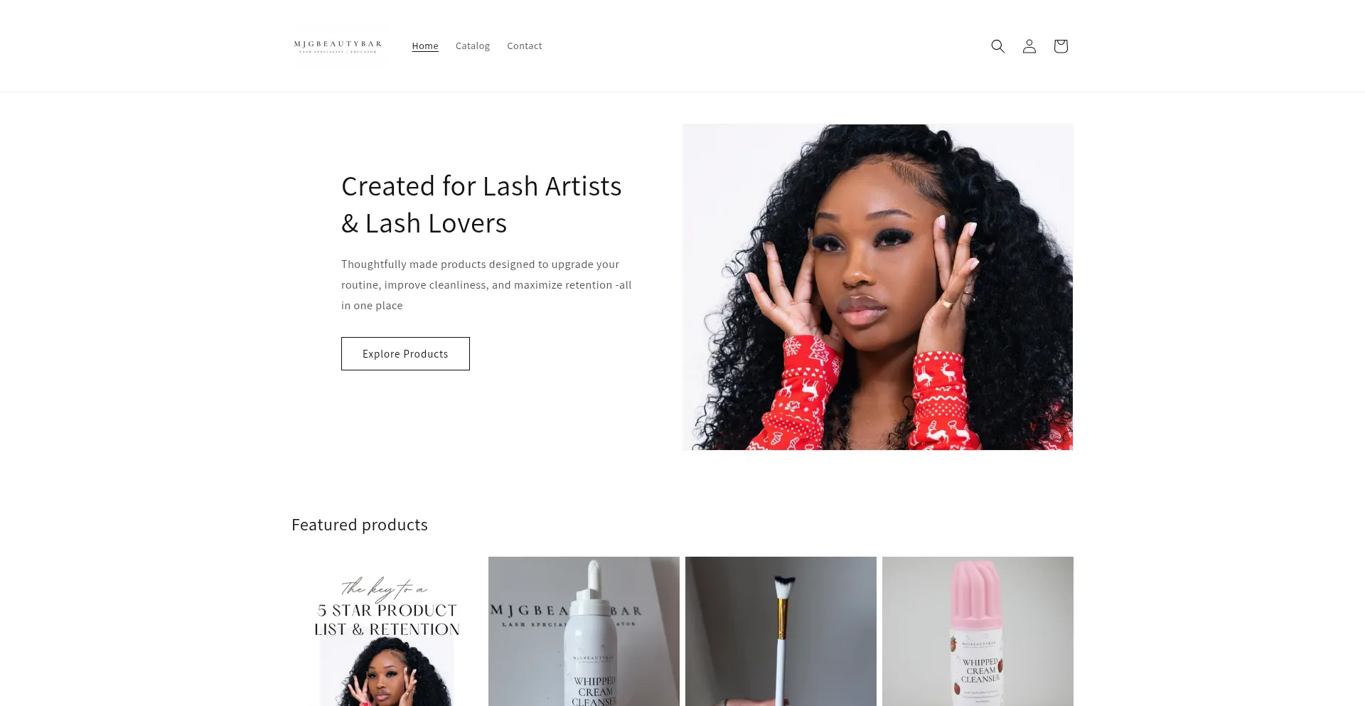 Mjgbeautybar.com