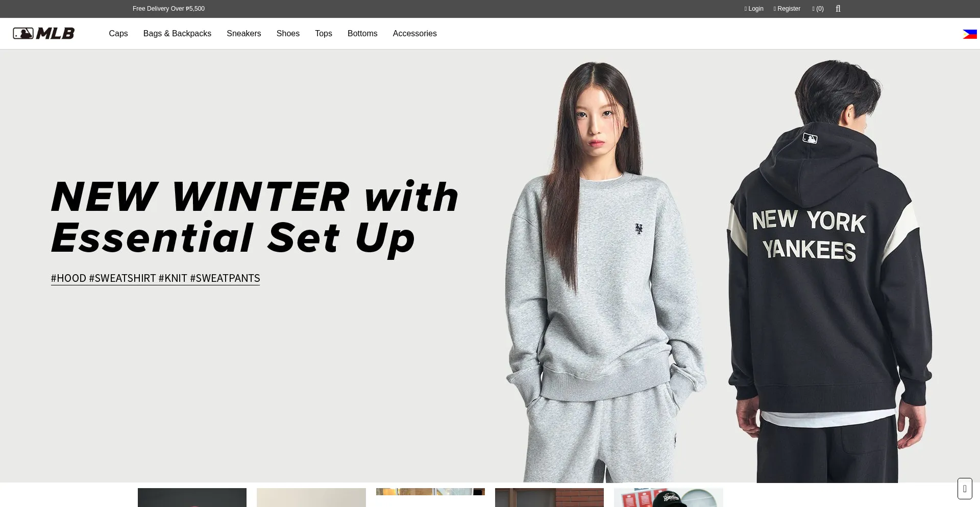 Website screenshot of Mlbkorea-ph.com