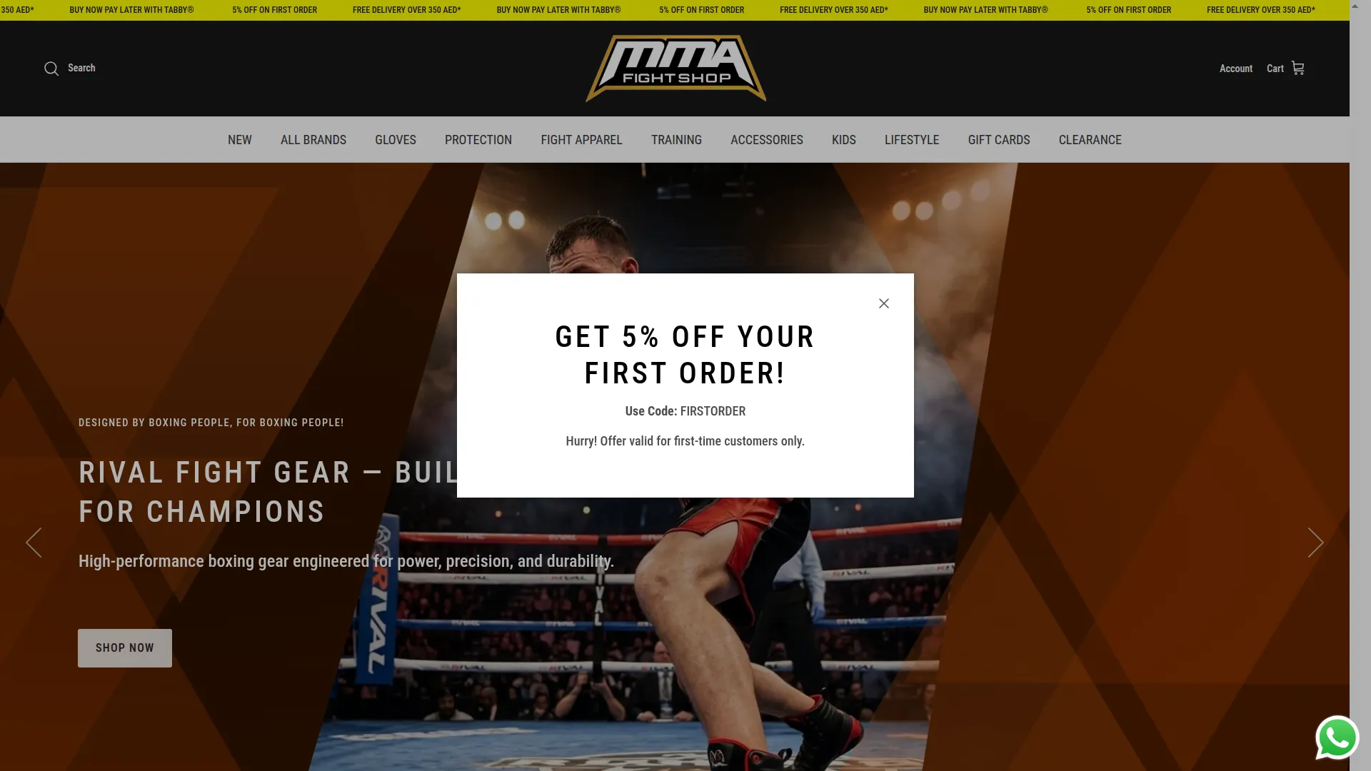 Mmafightshop.ae