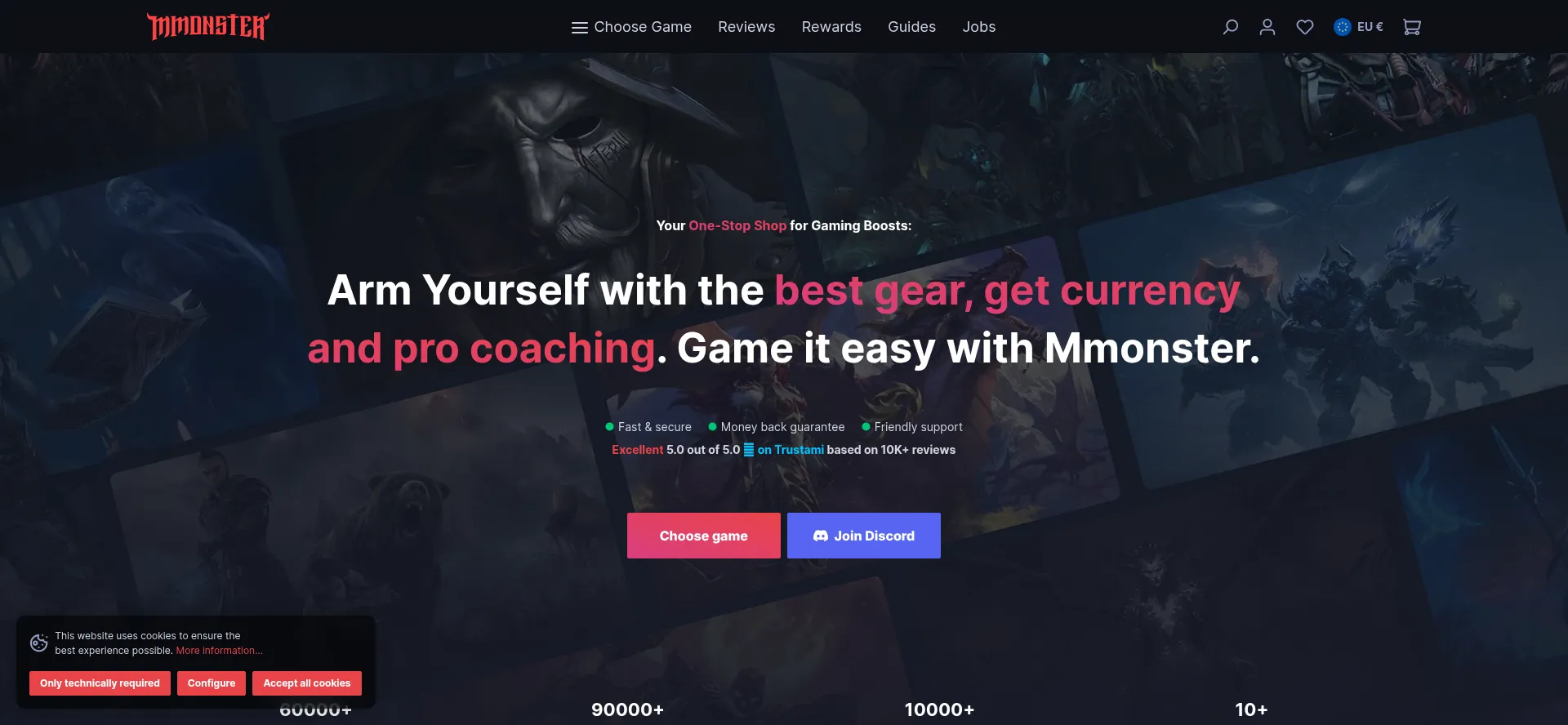 Mmonster.co Screenshot
