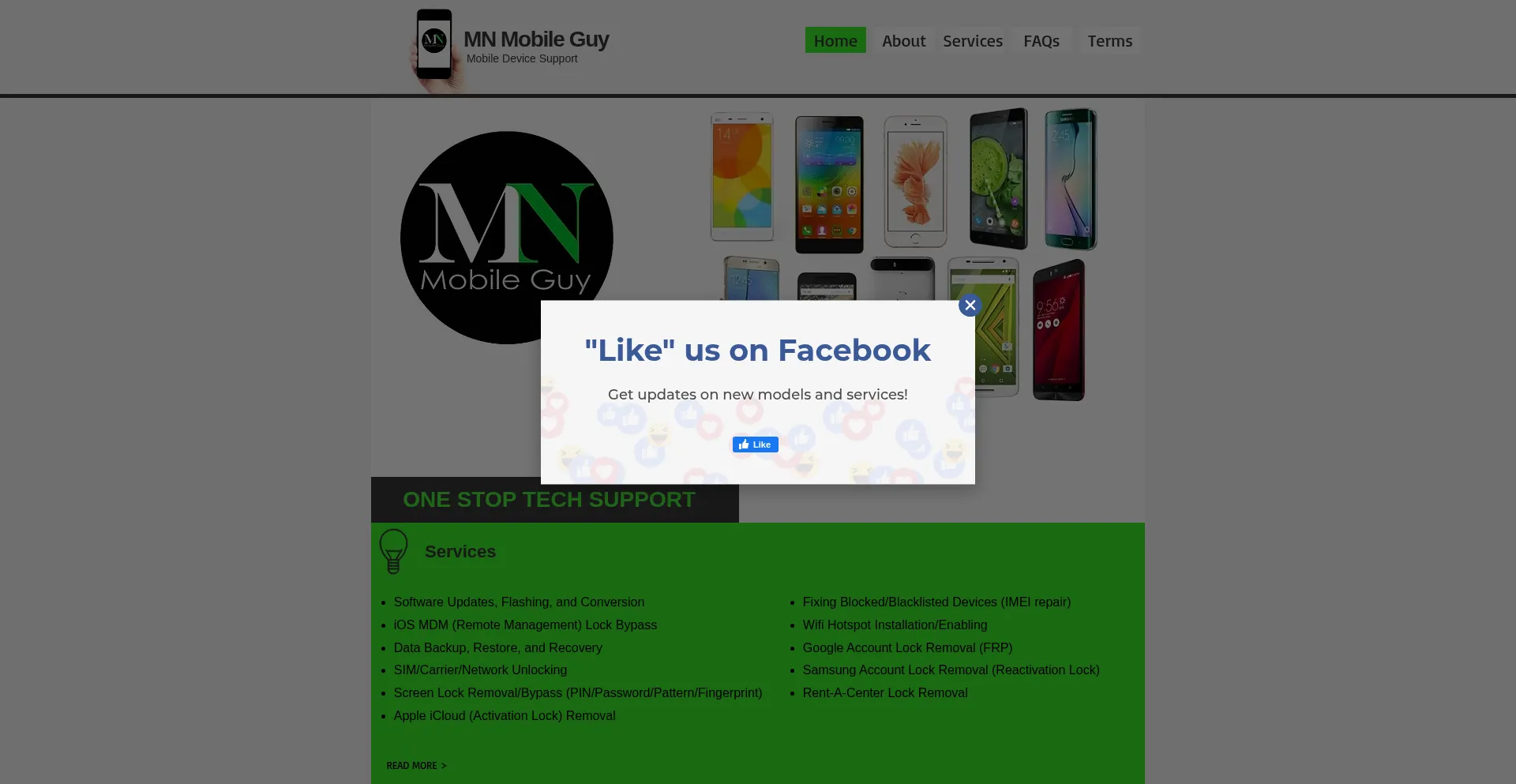 Mnmobileguy.com Screenshot