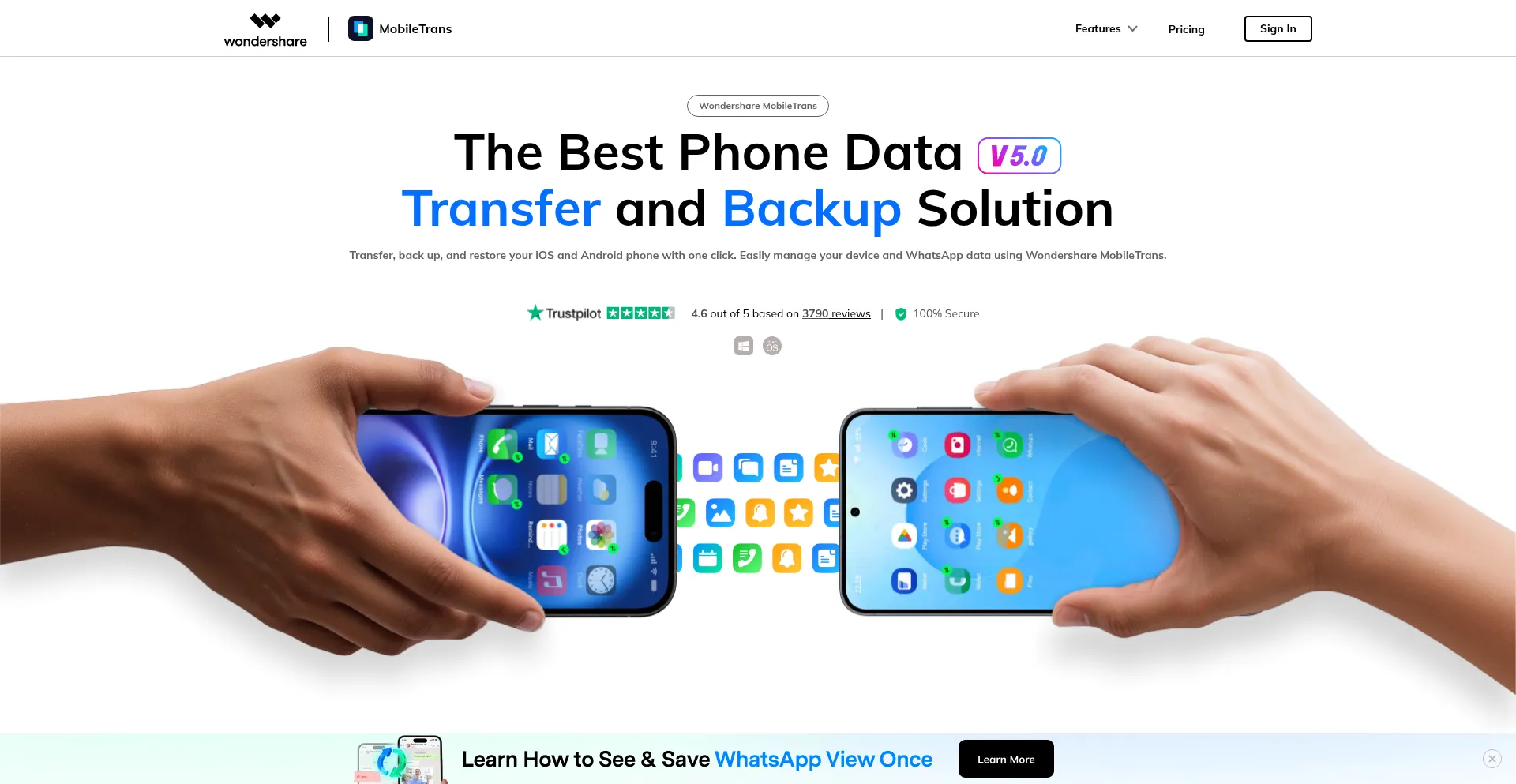 Mobiletrans.wondershare.net