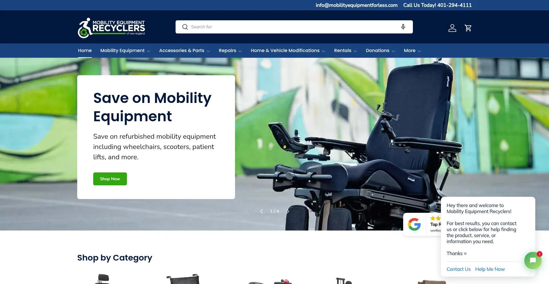 Is Mobilityequipmentforless.com Safe?