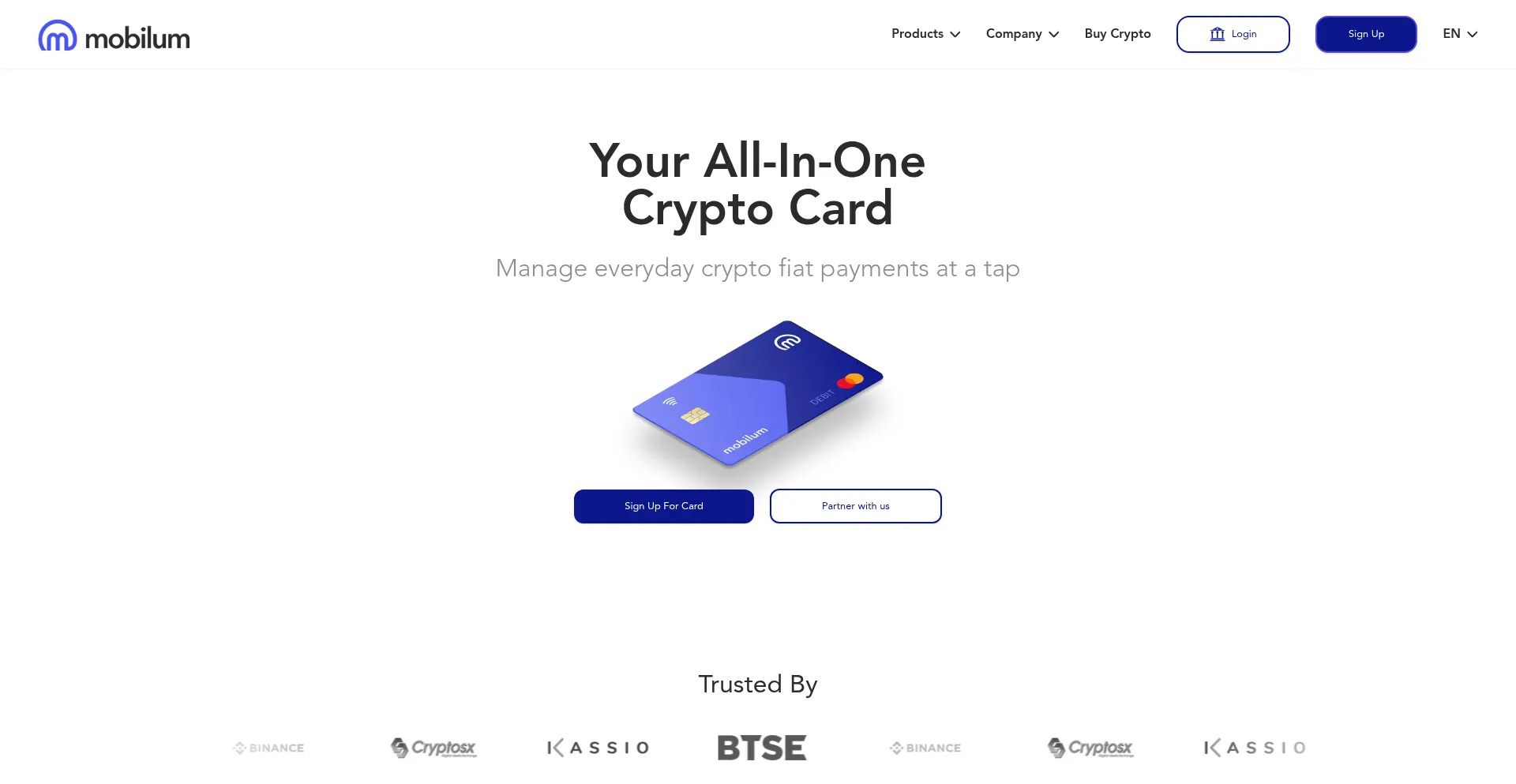 Website screenshot of Mobilum.com