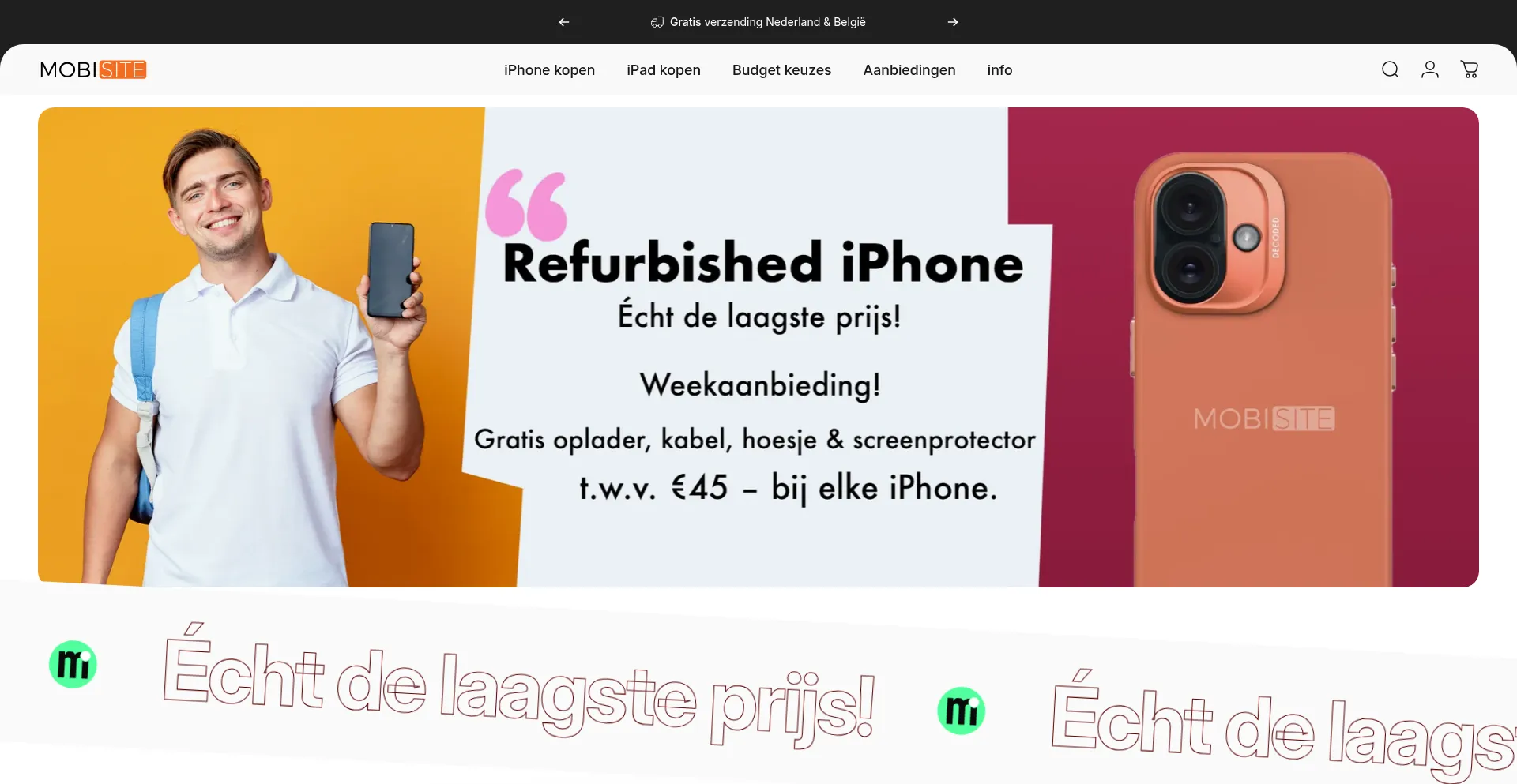 Mobisite.nl Screenshot