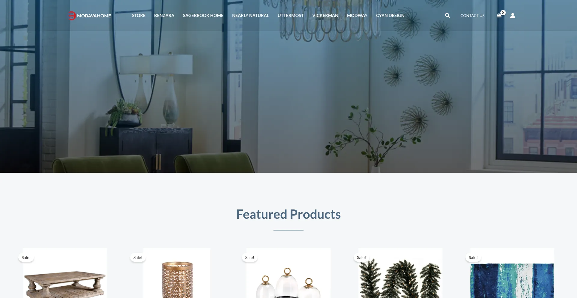 Modavahome.com Screenshot