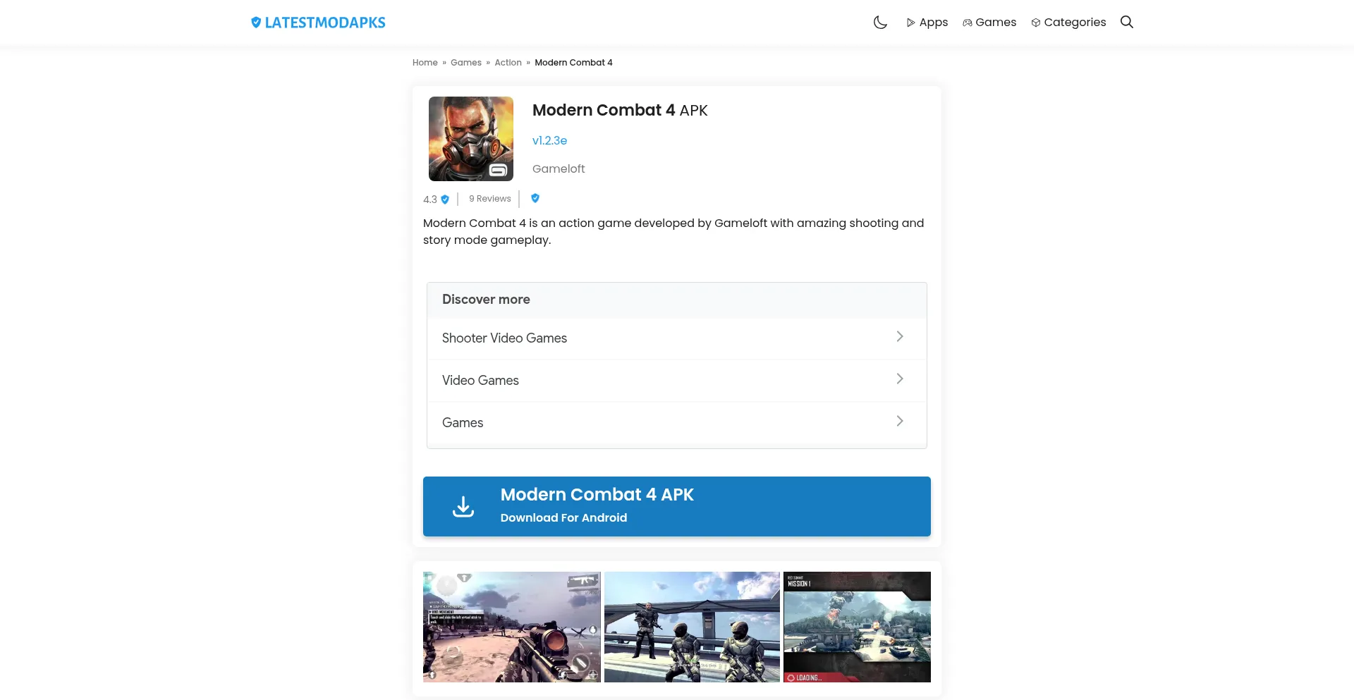 Modern-combat-4.latestmodapks.com