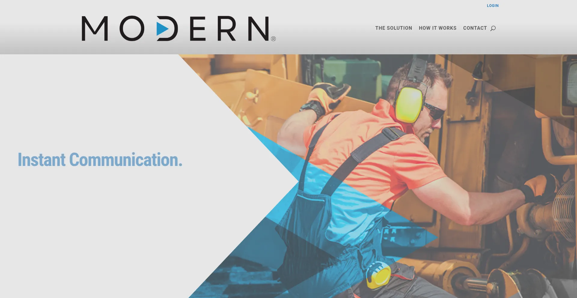 Website screenshot of Modernis.com