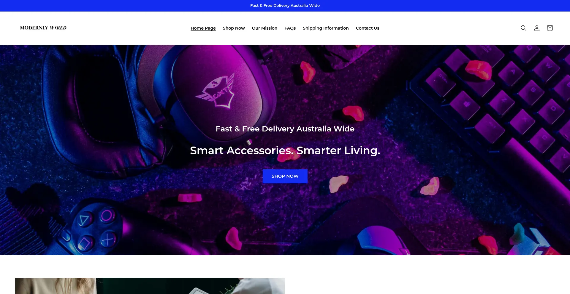 Modernlywired.com Screenshot