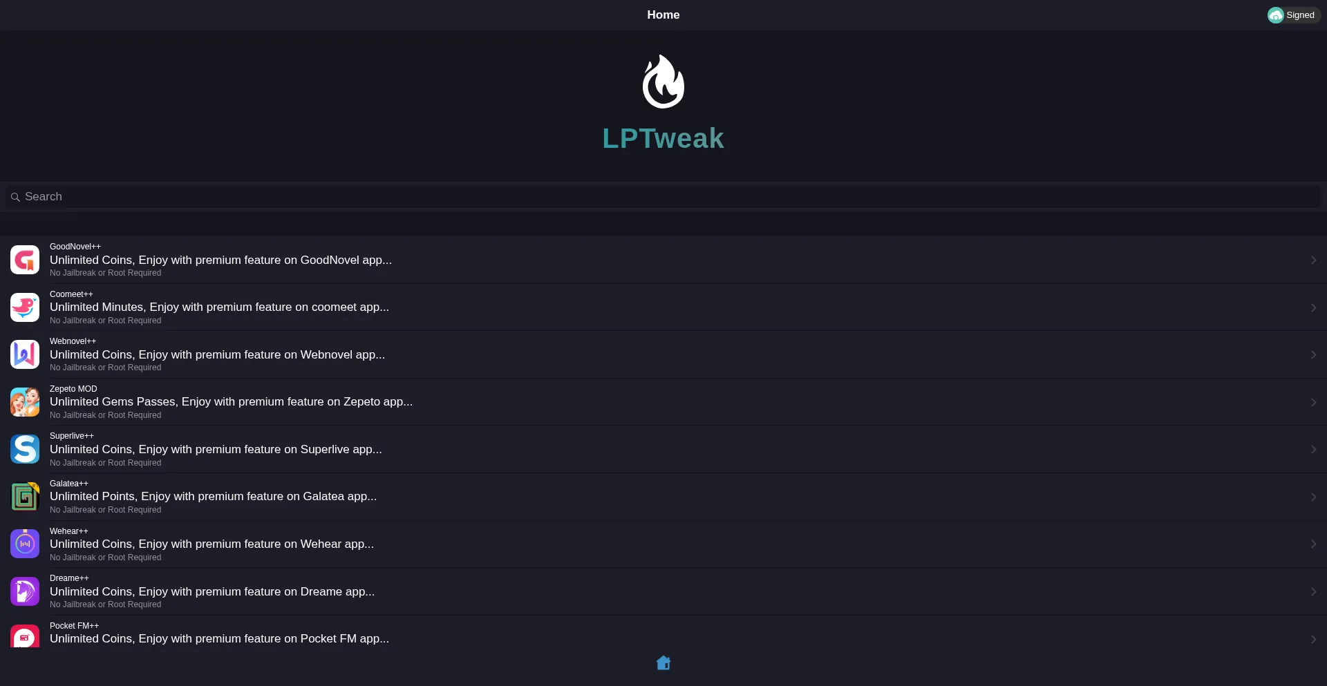 Modfast.vip Screenshot