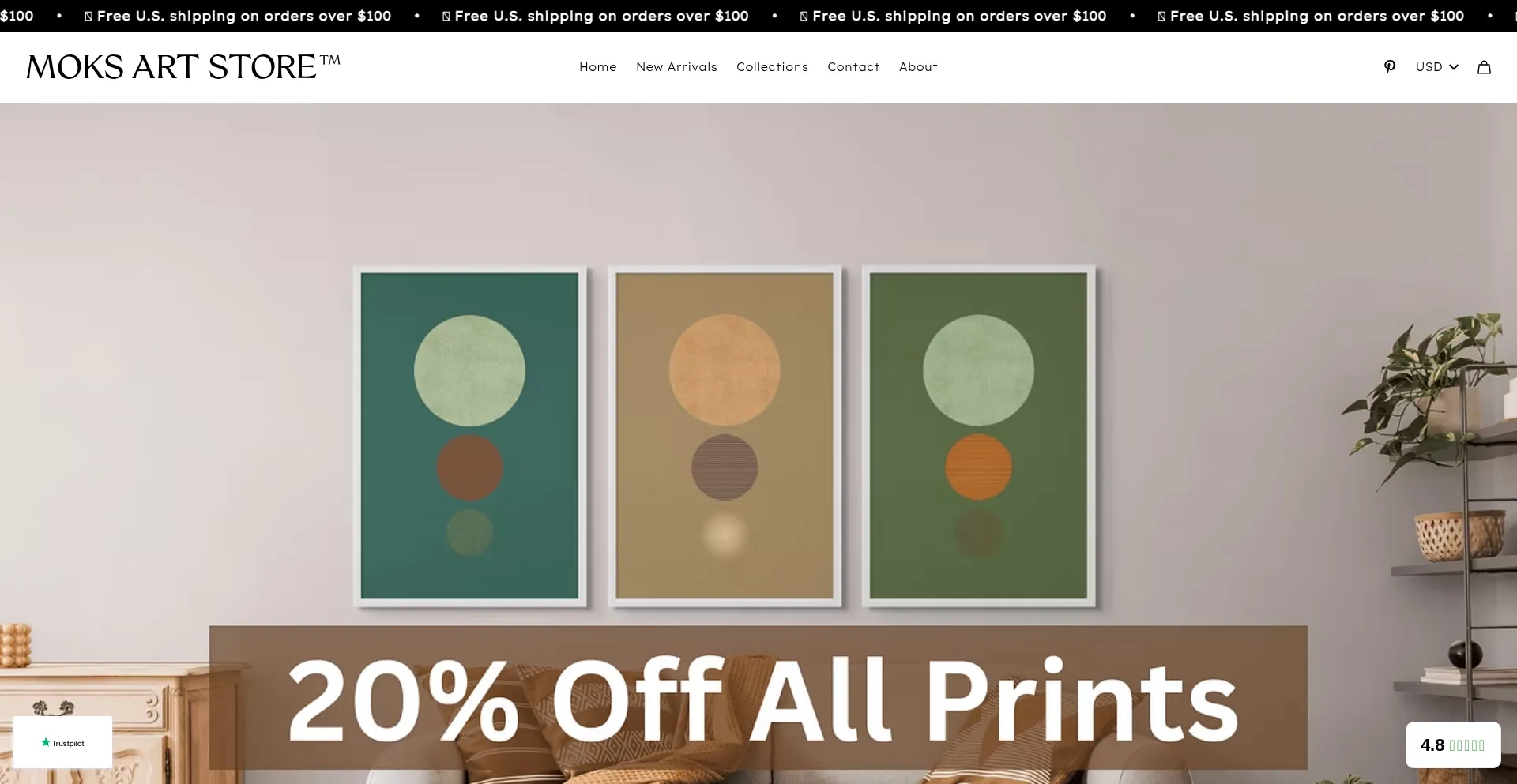 Moks.store Screenshot