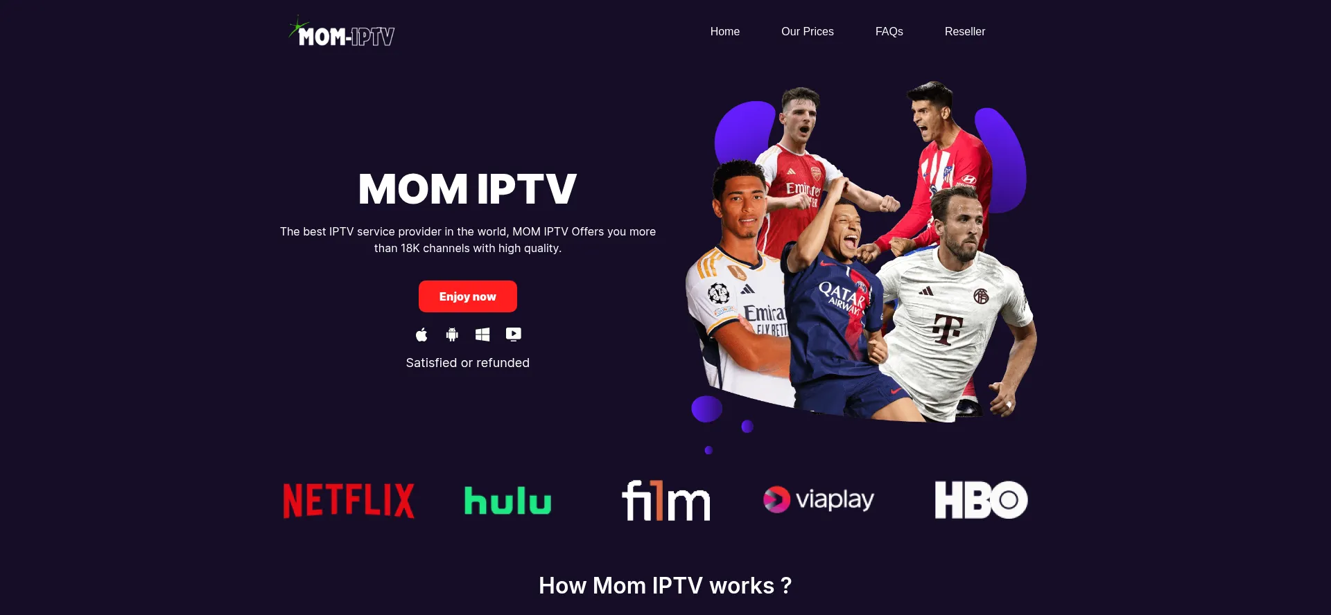 Mom-iptv.shop Screenshot