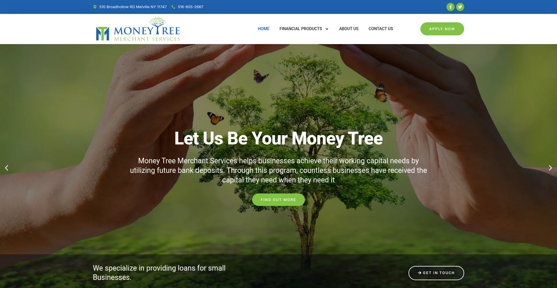 Website screenshot of Moneytms.com