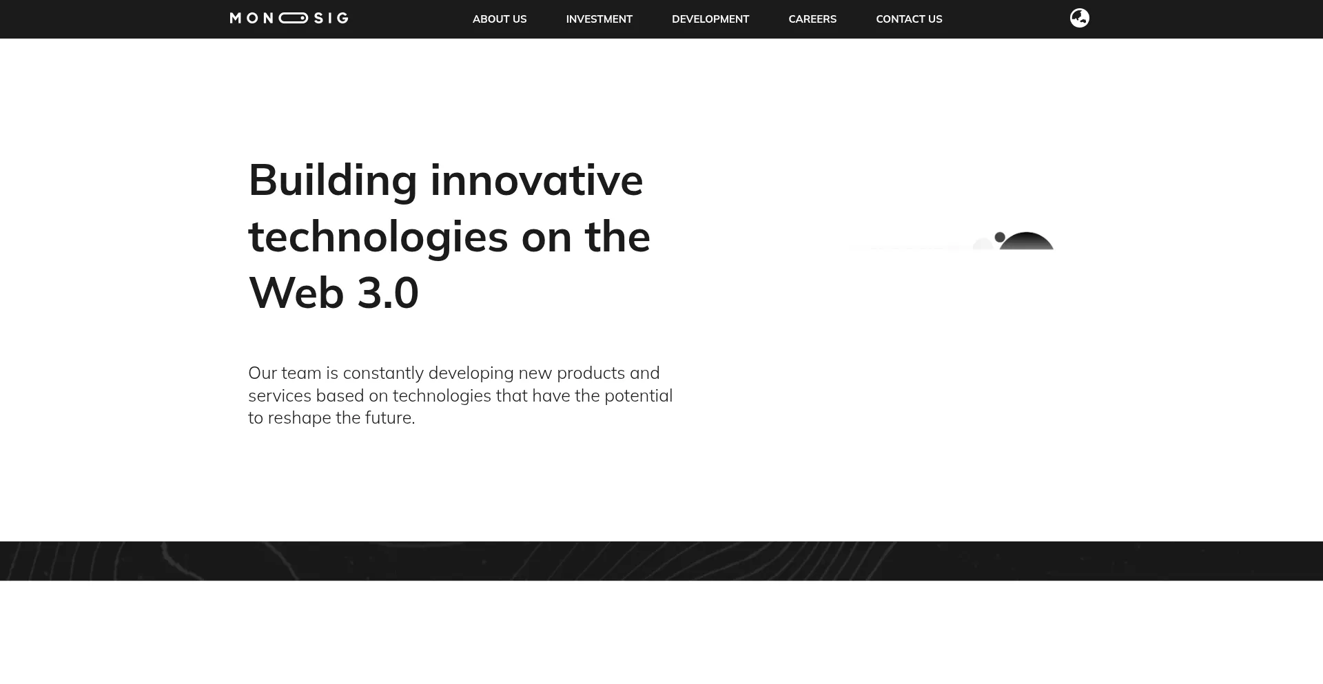 Website screenshot of Monosig.com