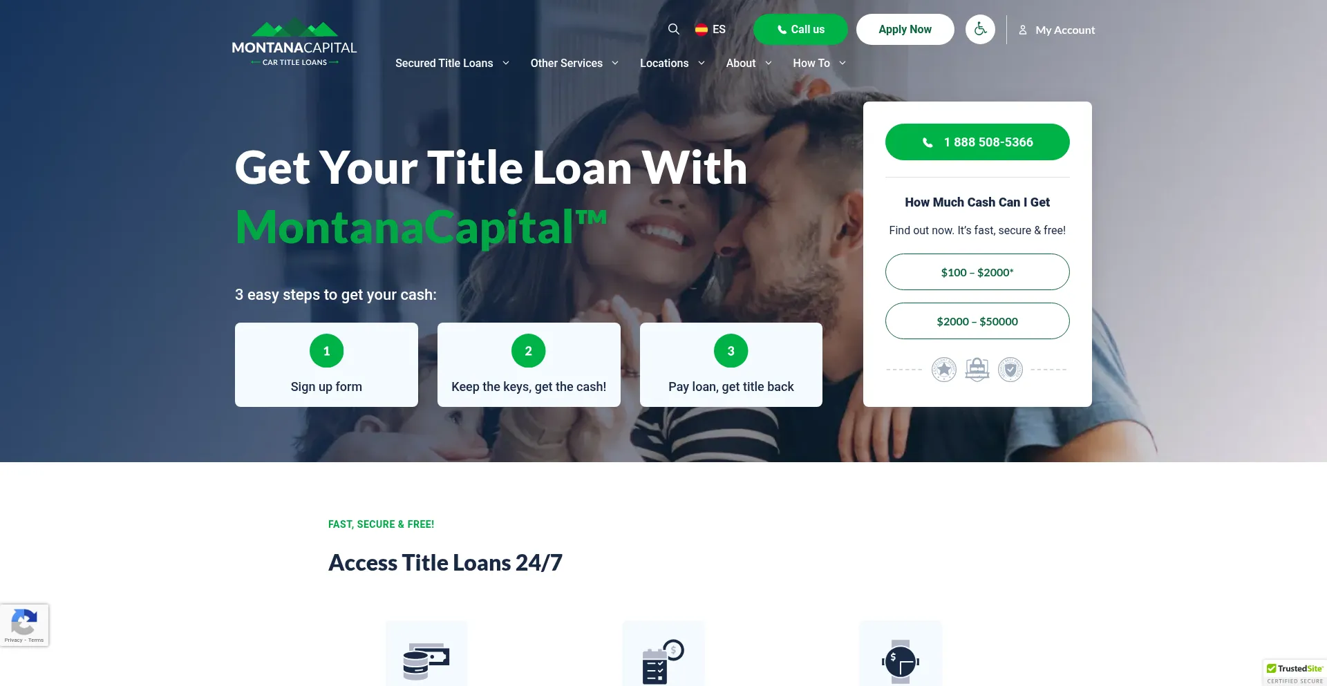 Montanacapital.com Screenshot
