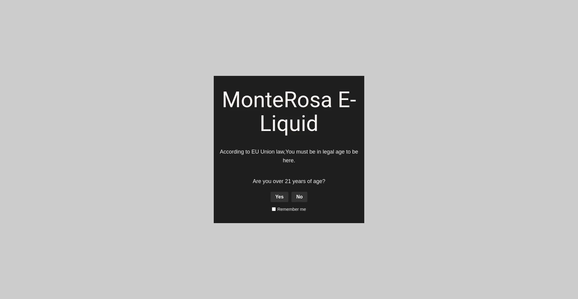 Website screenshot of Monterosaco.com