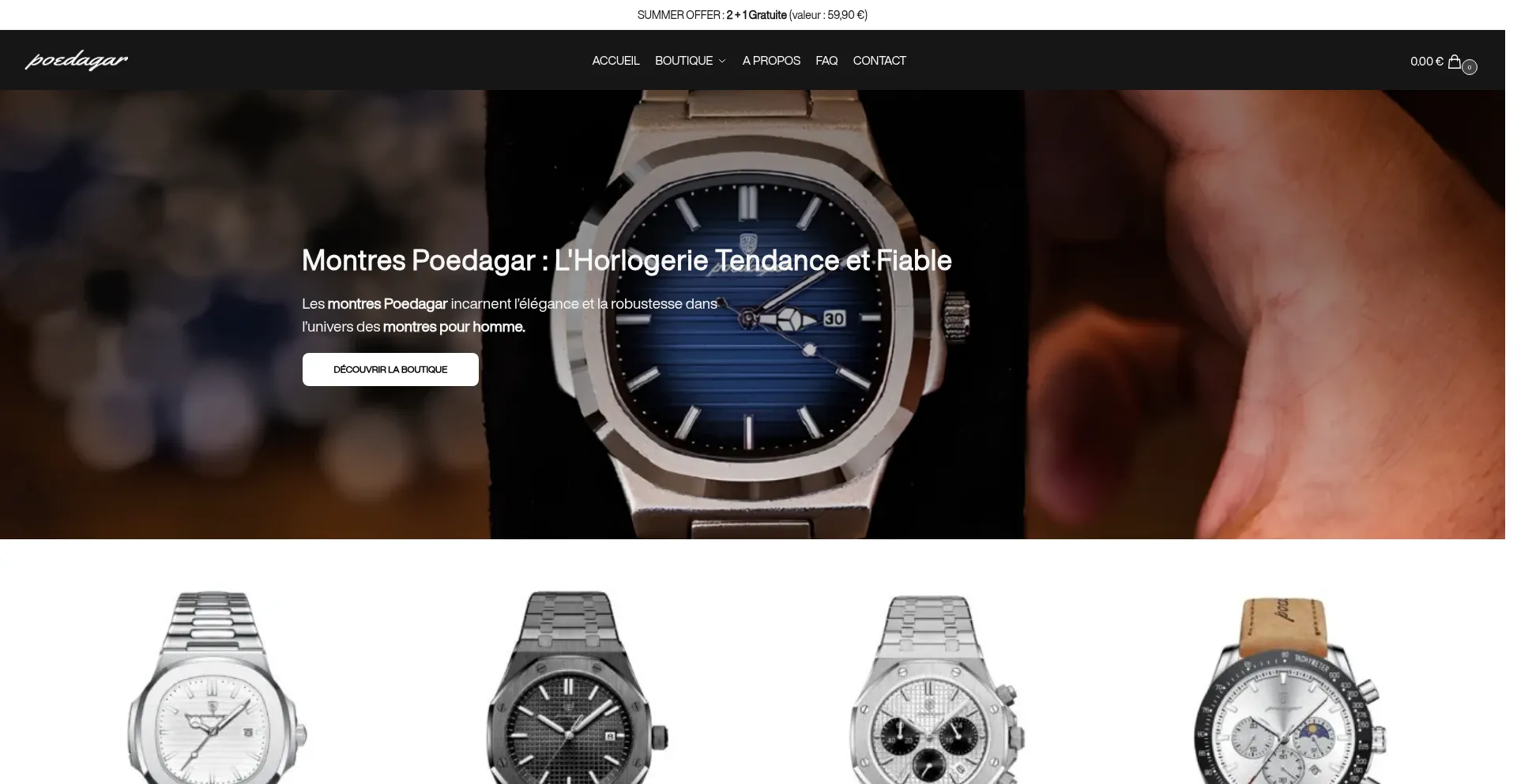 Montre-poedagar.fr Screenshot