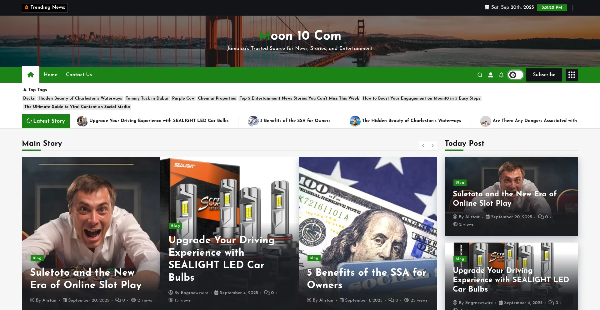 Moon10.com.co Screenshot