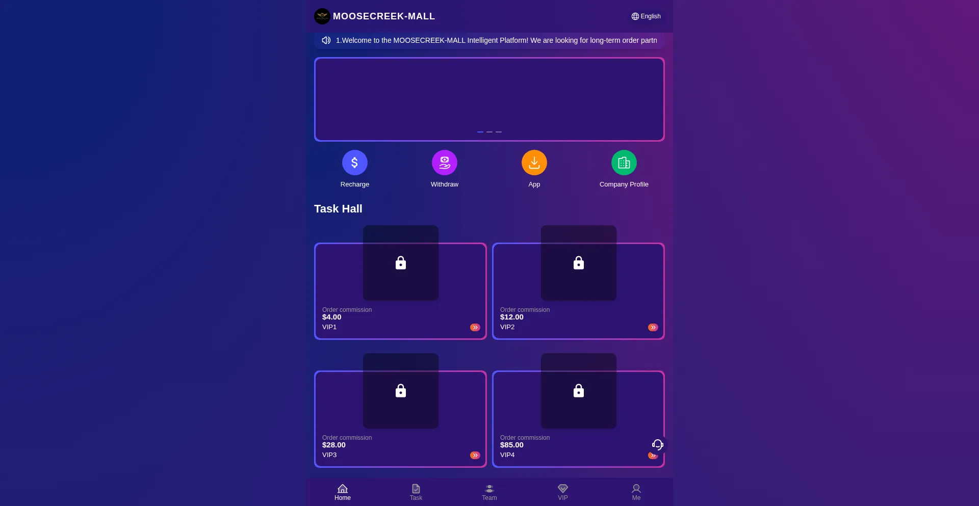 Website screenshot of Moosecreekmall.com
