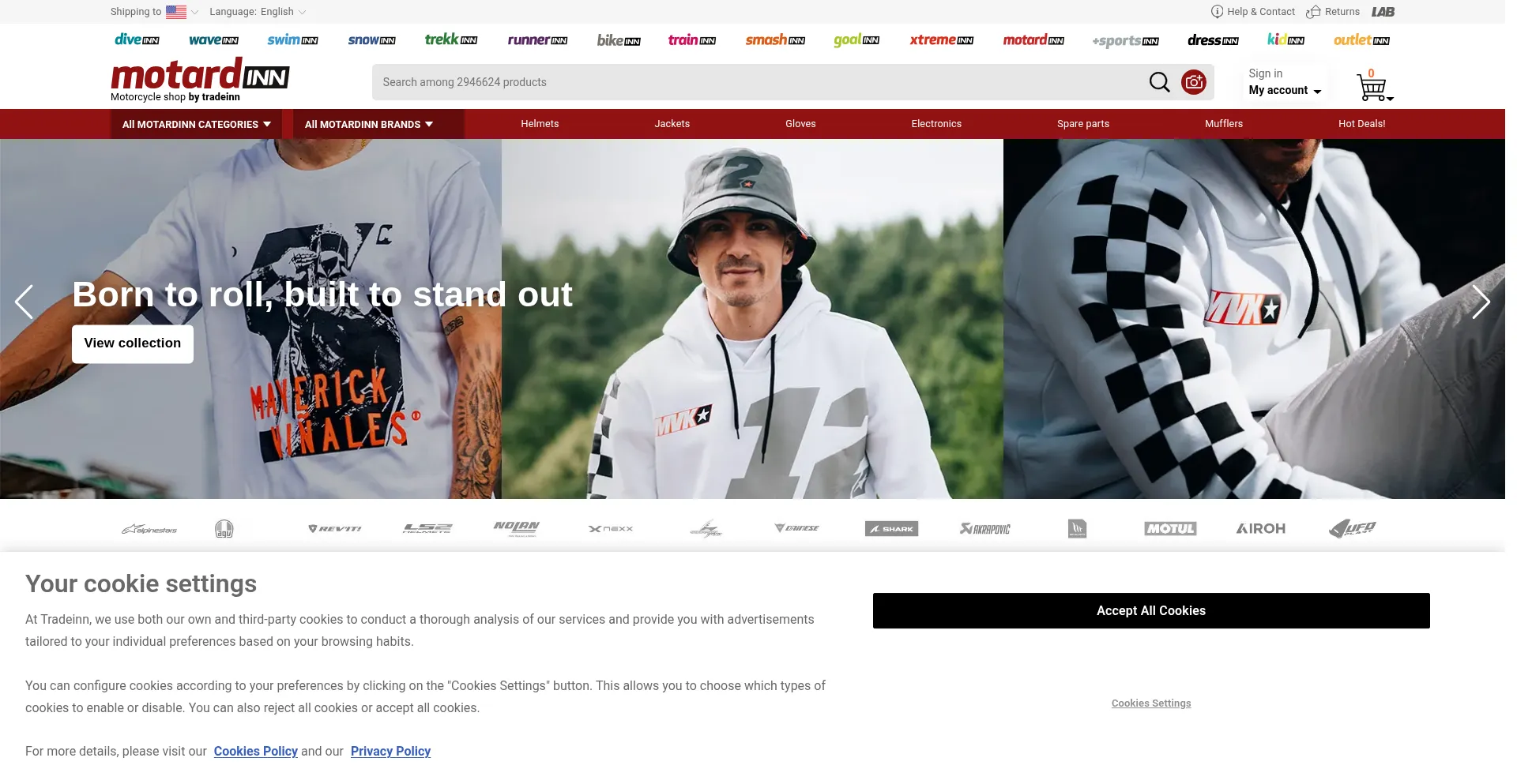 Motardinn.com Screenshot