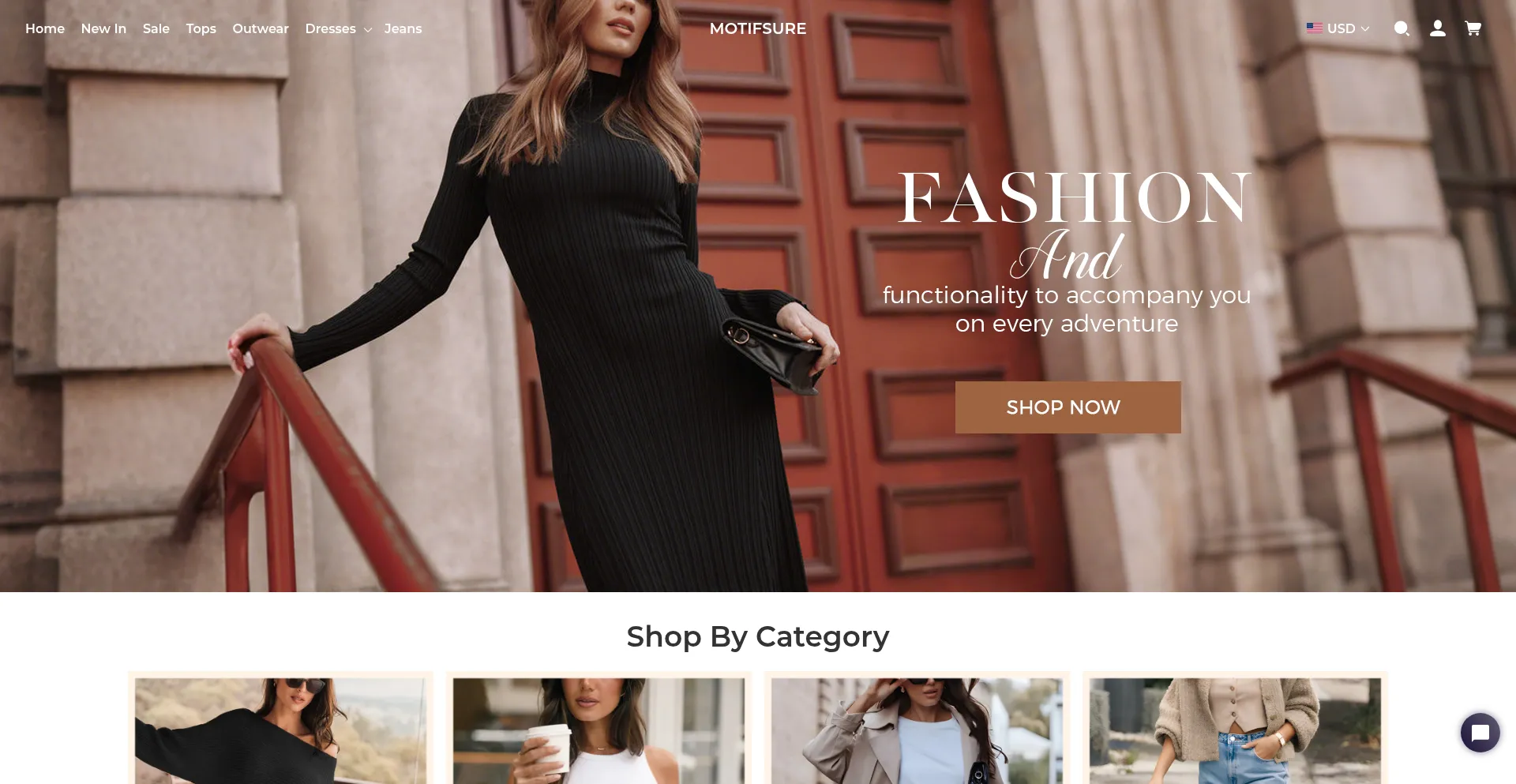 Website screenshot of Motifsure.com