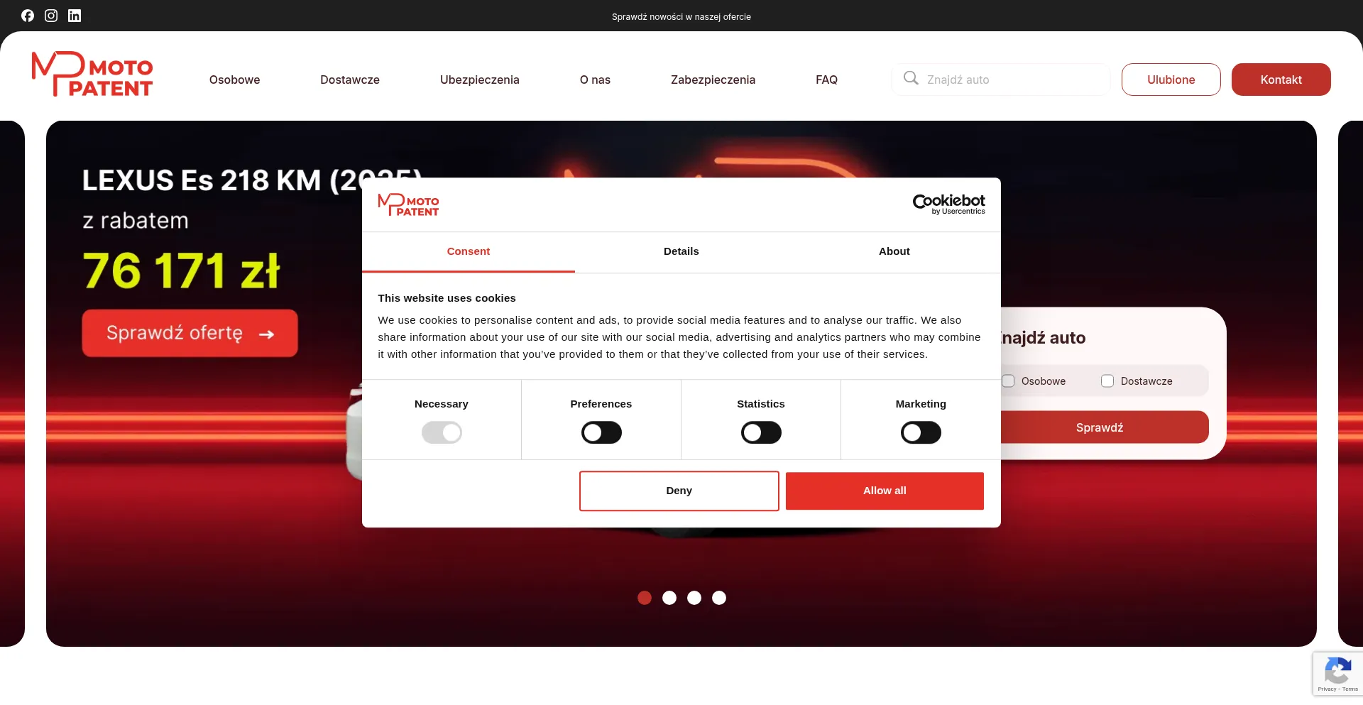 Motopatent.pl Screenshot