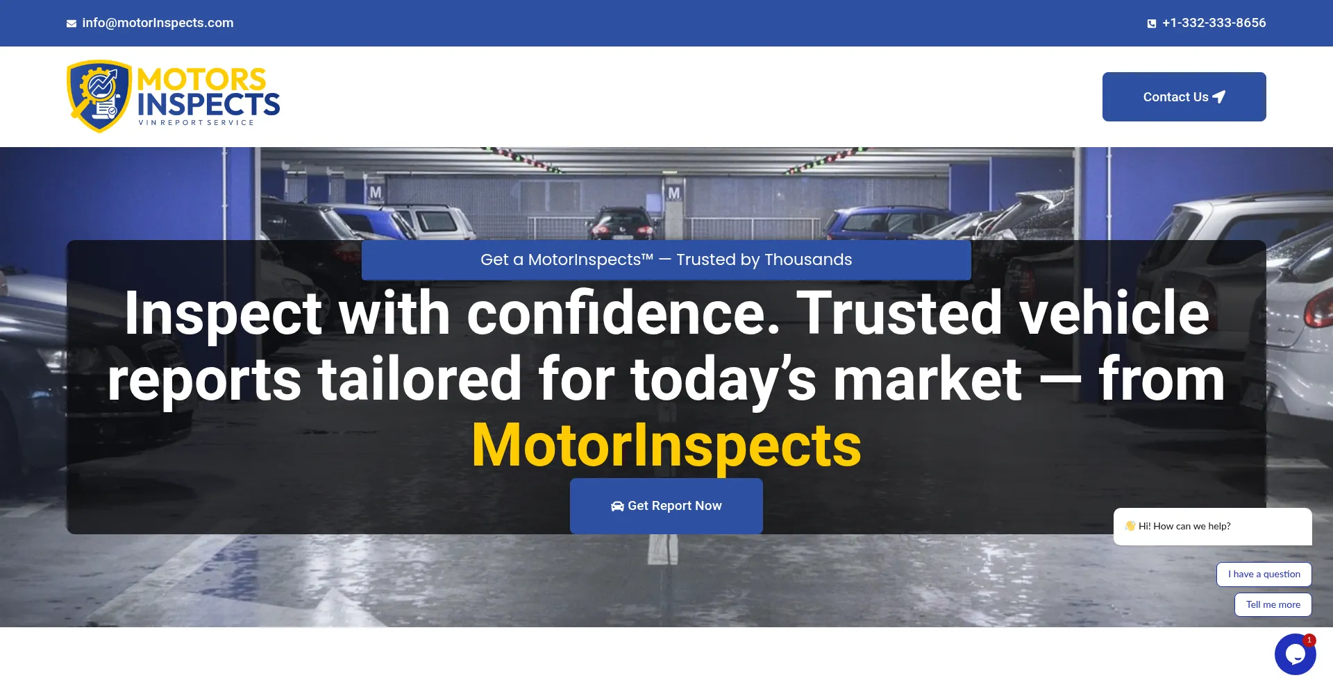 Motorinspects.com Screenshot