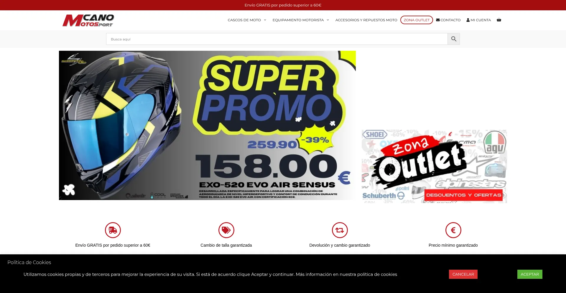 Motoscanosport.com Screenshot
